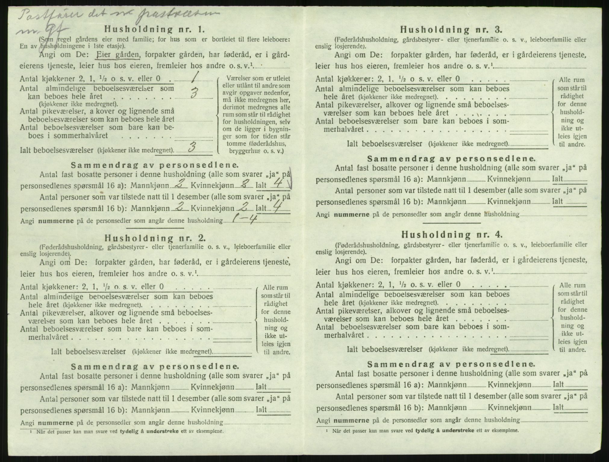 SAK, 1920 census for Landvik, 1920, p. 679
