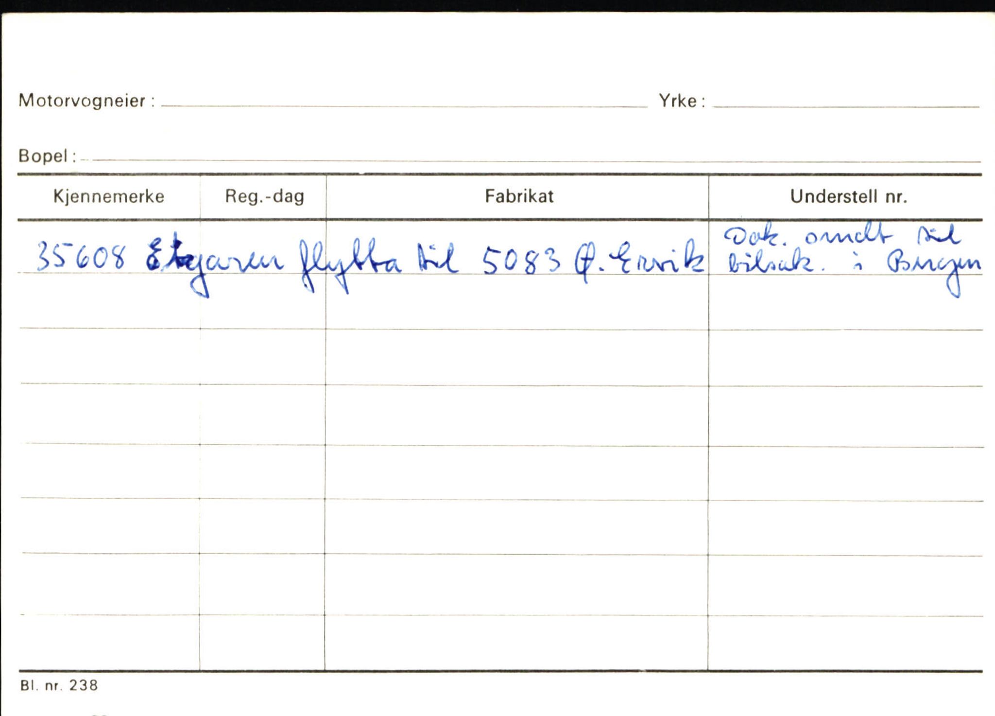 Statens vegvesen, Sogn og Fjordane vegkontor, AV/SAB-A-5301/4/F/L0132: Eigarregister Askvoll A-Å. Balestrand A-Å, 1945-1975, p. 649