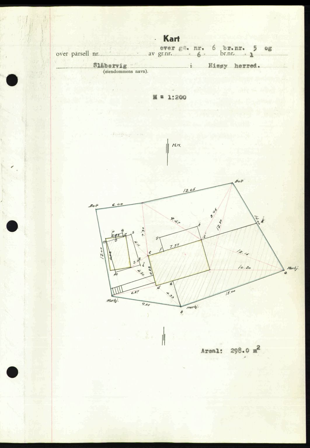 Nedenes sorenskriveri, AV/SAK-1221-0006/G/Gb/Gba/L0058: Mortgage book no. A10, 1947-1948, Diary no: : 1254/1947