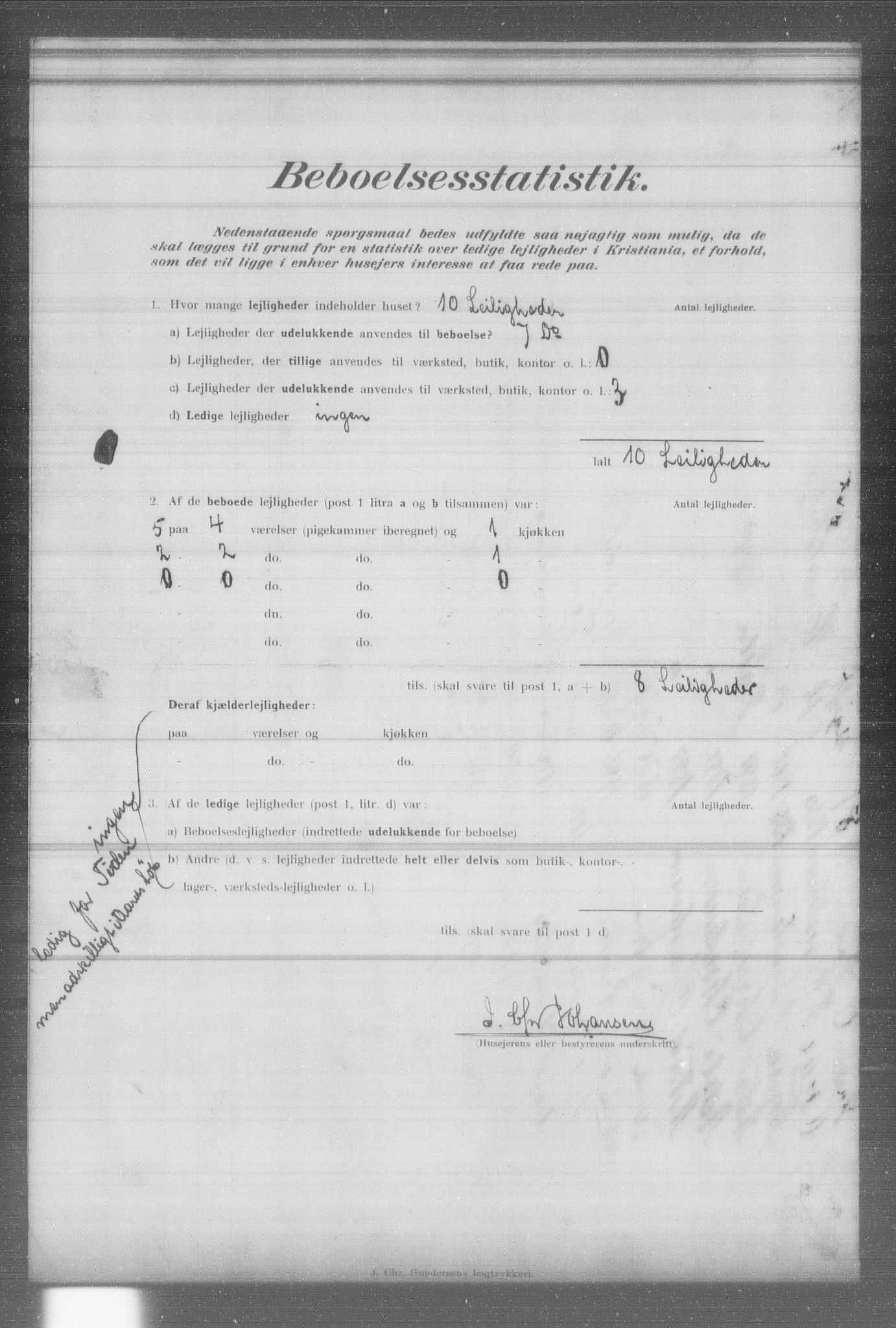 OBA, Municipal Census 1902 for Kristiania, 1902, p. 9393