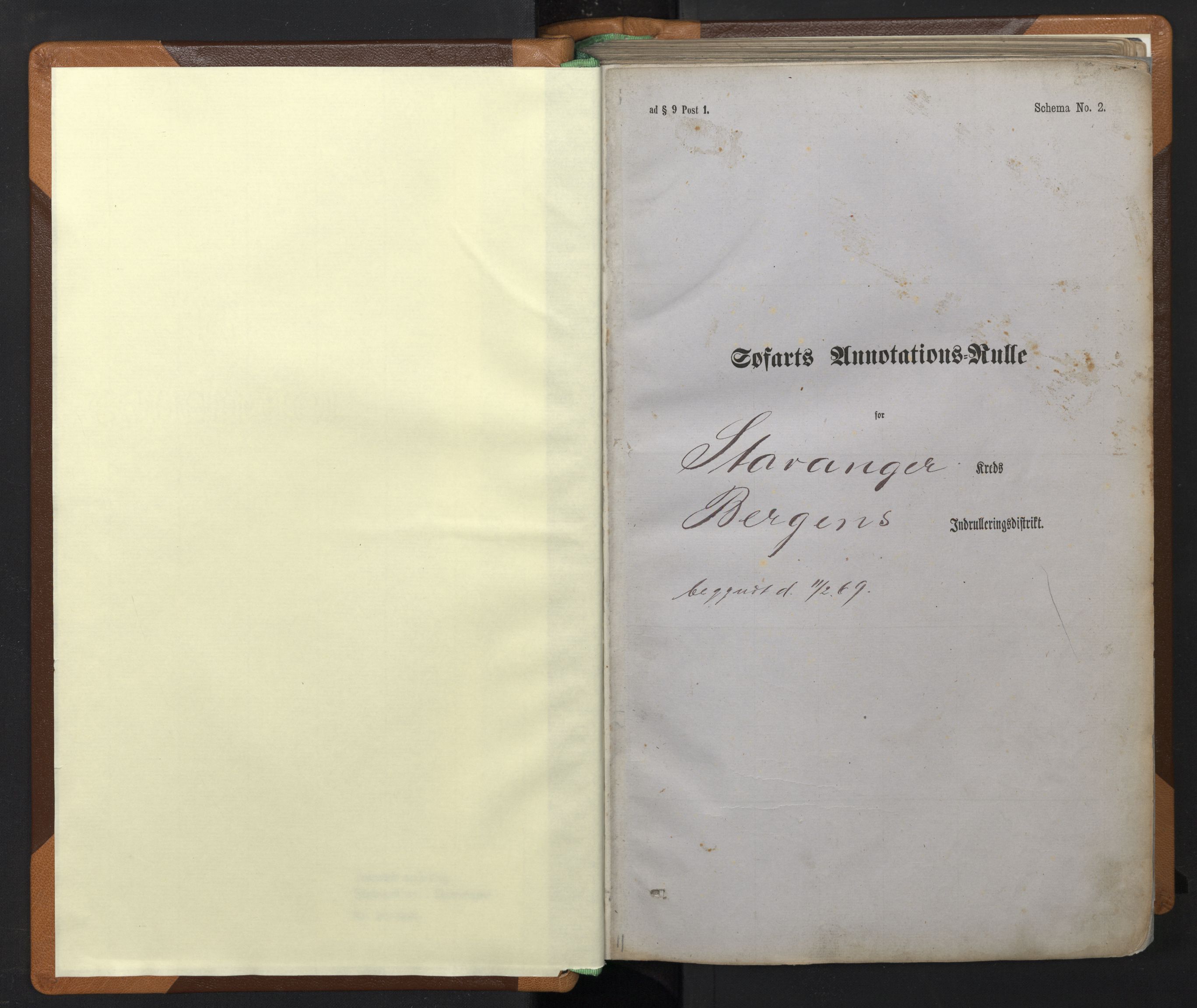 Stavanger sjømannskontor, SAST/A-102006/F/Ff/L0008: Annotasjonsrulle, patentnr. 1-1805 (dublett), 1869-1900, p. 3