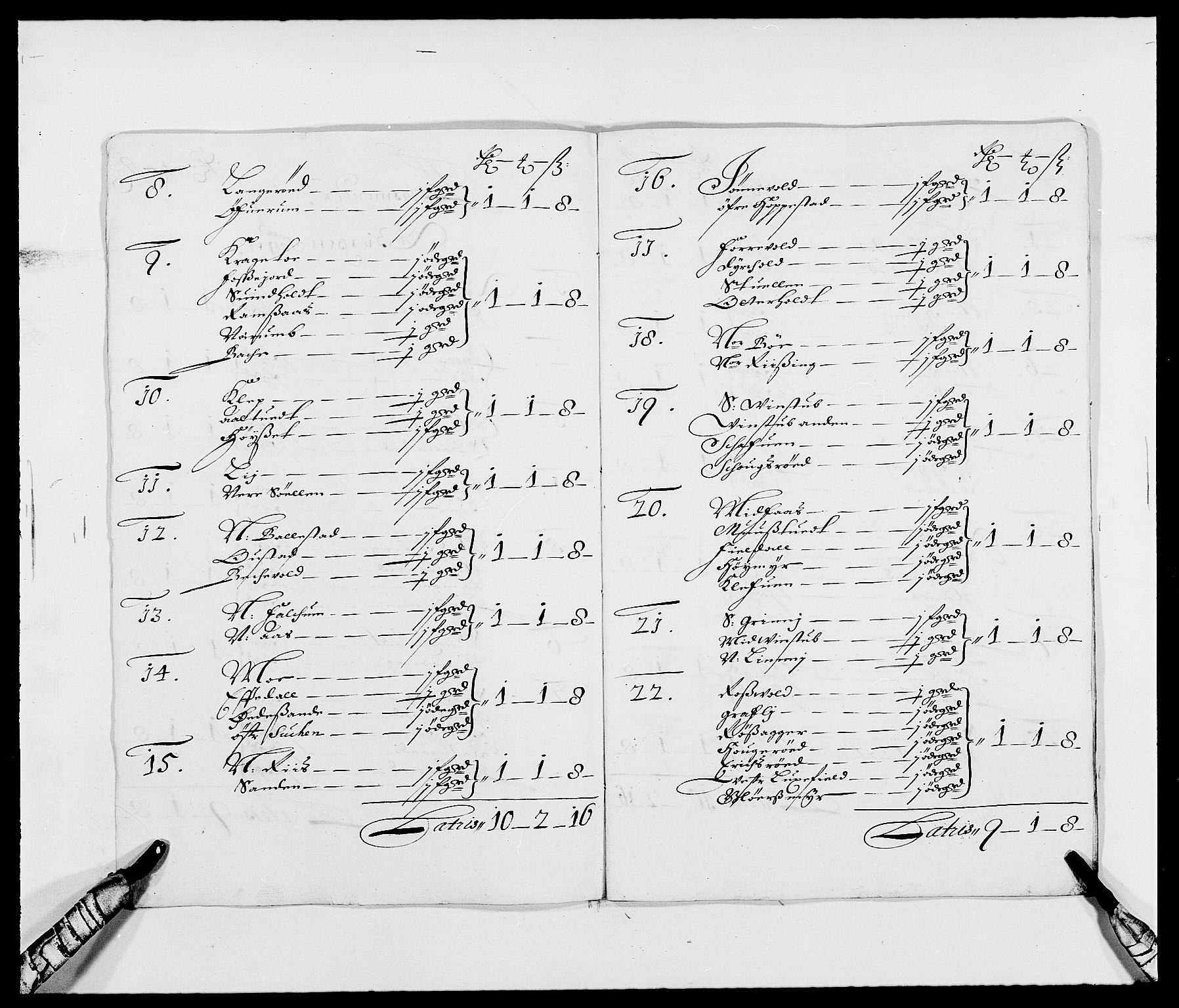 Rentekammeret inntil 1814, Reviderte regnskaper, Fogderegnskap, AV/RA-EA-4092/R34/L2045: Fogderegnskap Bamble, 1680-1681, p. 99