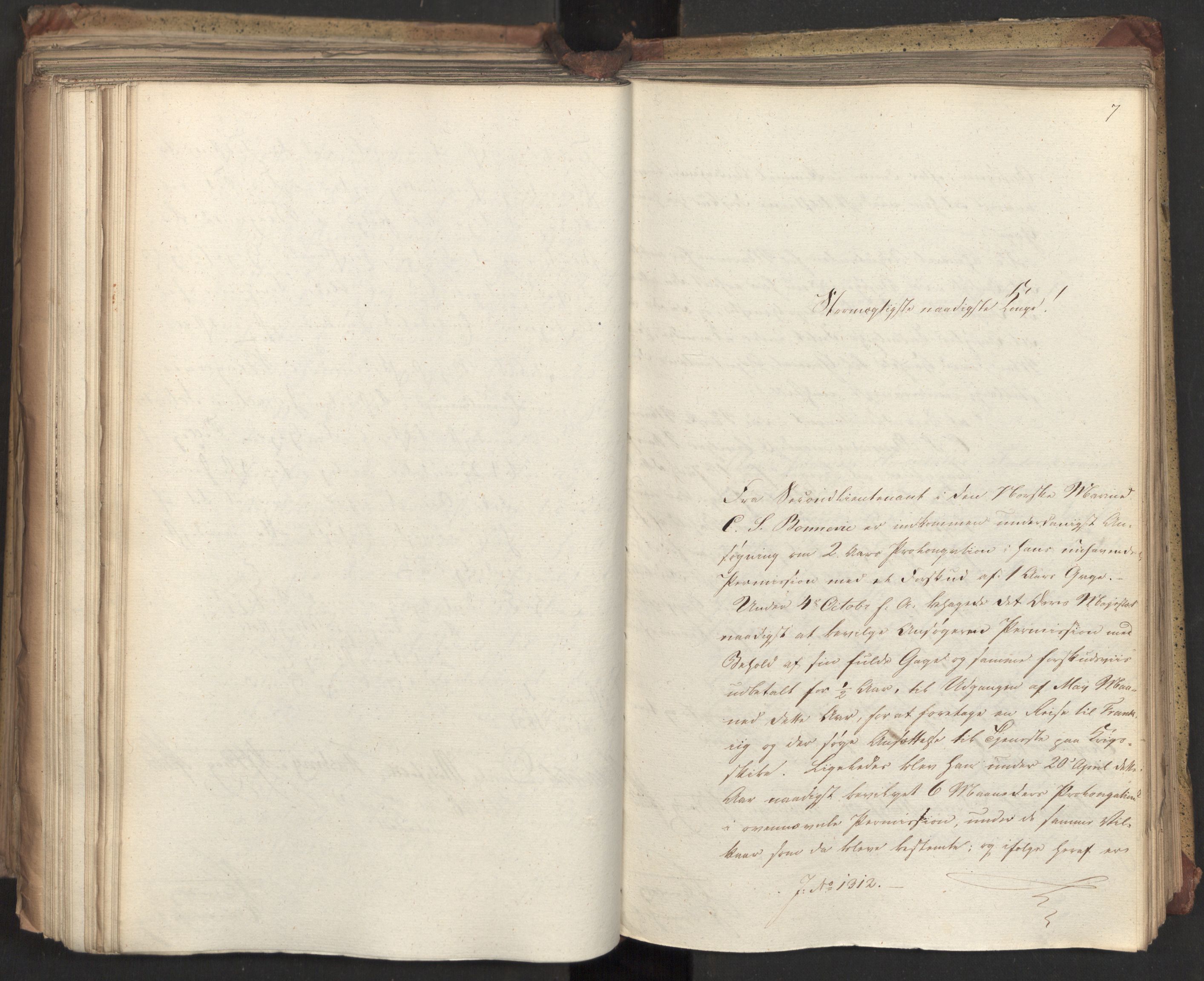 Statsrådsavdelingen i Stockholm, AV/RA-S-1003/D/Da/L0071: Regjeringsinnstillinger nr. 1222-1364, 1831, p. 397