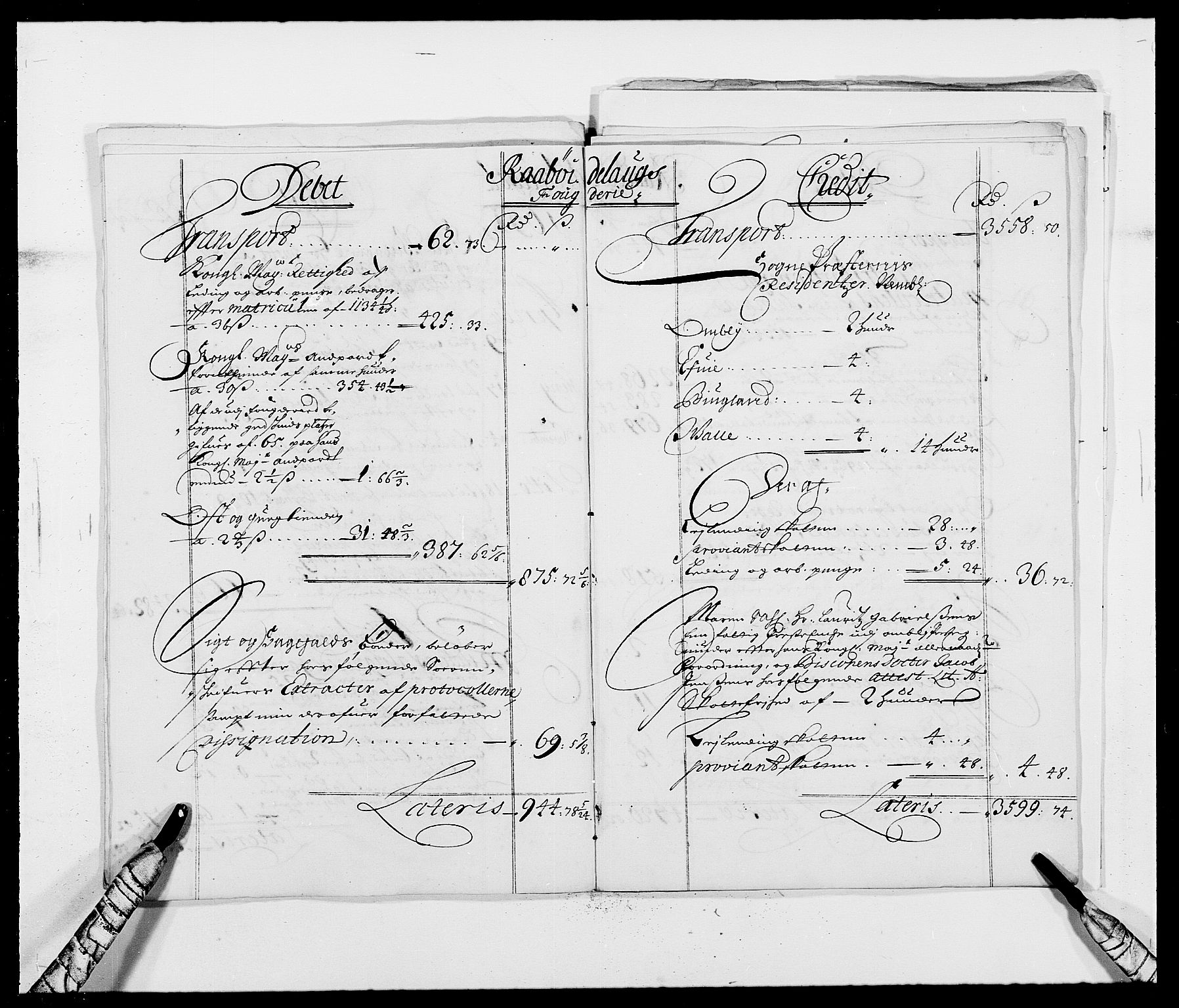 Rentekammeret inntil 1814, Reviderte regnskaper, Fogderegnskap, AV/RA-EA-4092/R40/L2443: Fogderegnskap Råbyggelag, 1691-1692, p. 12