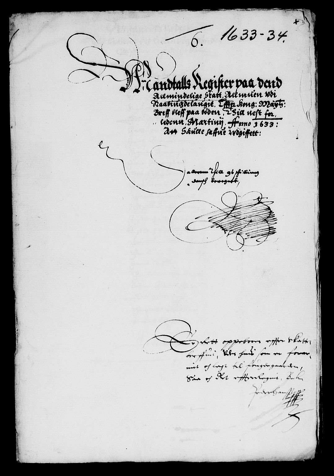 Rentekammeret inntil 1814, Reviderte regnskaper, Lensregnskaper, RA/EA-5023/R/Rb/Rbq/L0023: Nedenes len. Mandals len. Råbyggelag., 1633-1635