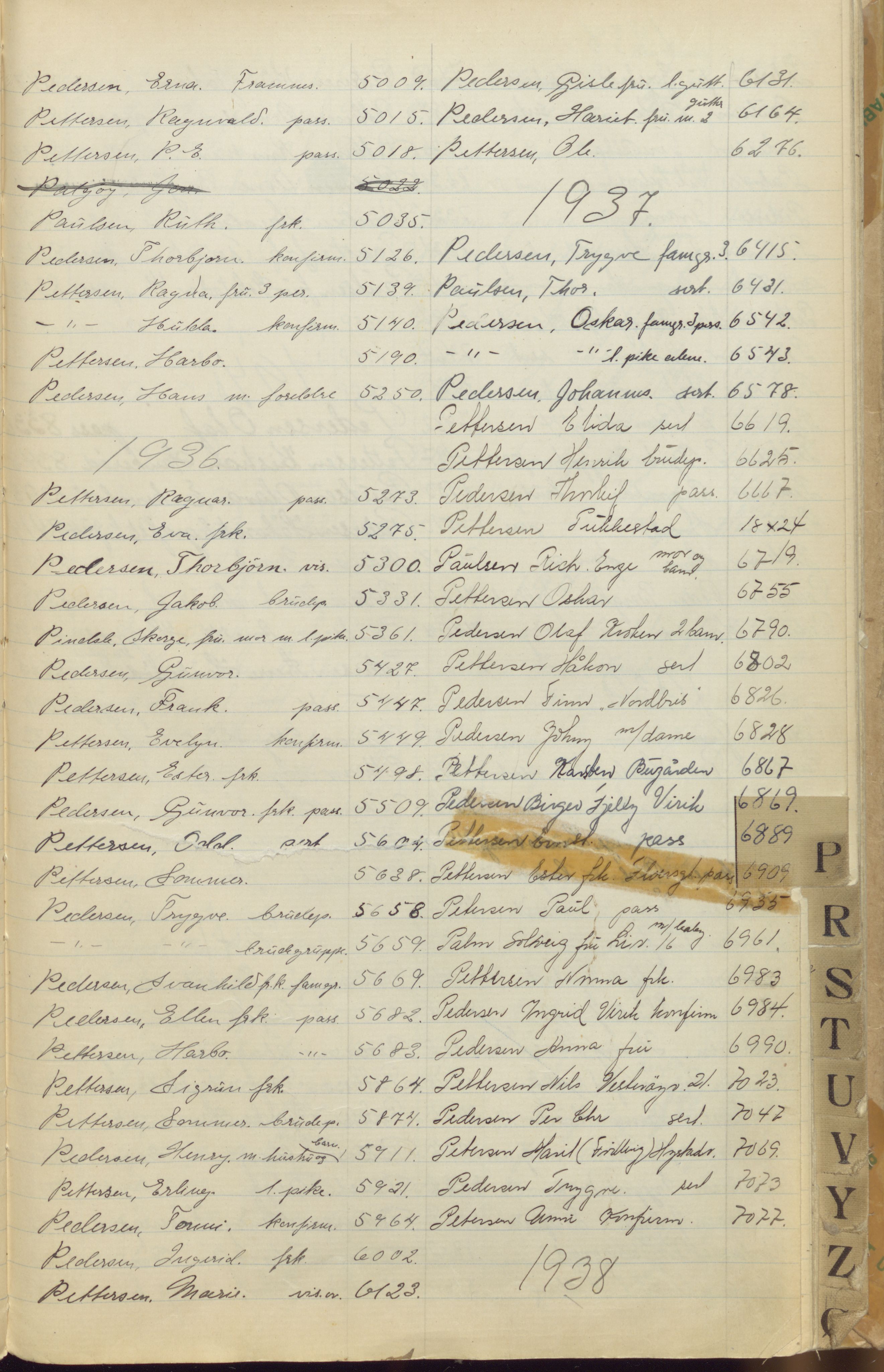 Pa 1494 - Jørgensen, Antonius. Fotograf, VEMU/A-2760/F/Fa, 1927-2004, p. 169