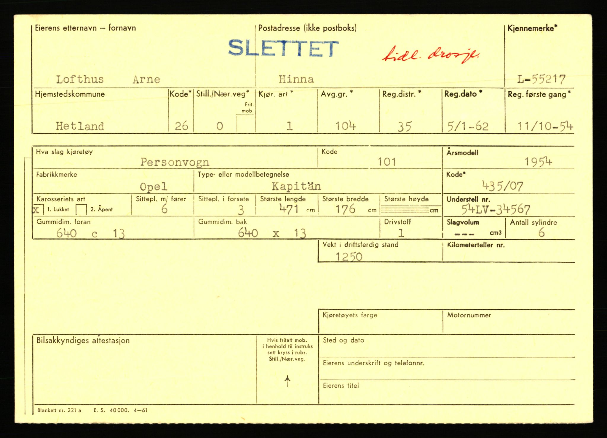 Stavanger trafikkstasjon, AV/SAST-A-101942/0/F/L0054: L-54200 - L-55699, 1930-1971, p. 2073