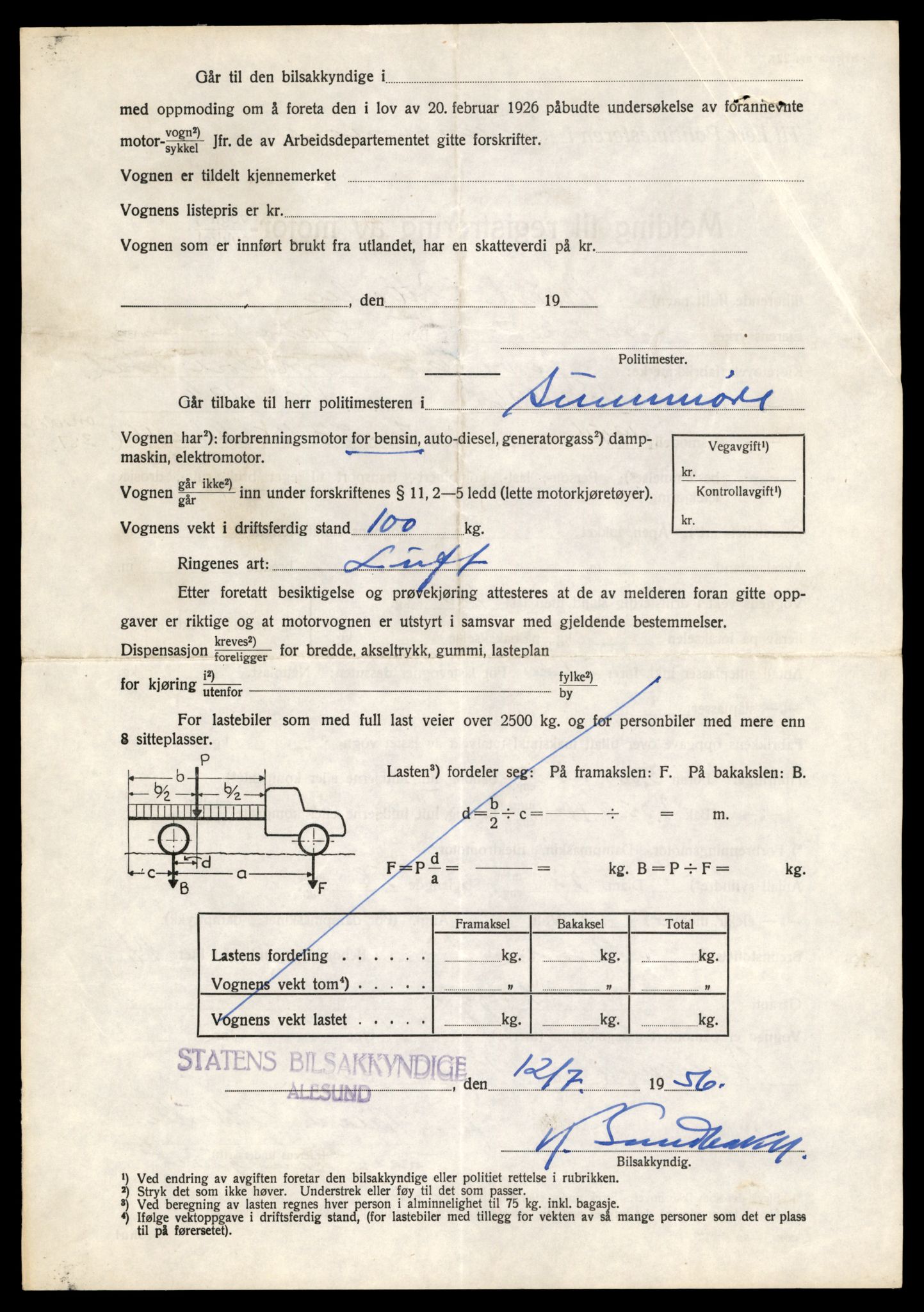 Møre og Romsdal vegkontor - Ålesund trafikkstasjon, AV/SAT-A-4099/F/Fe/L0039: Registreringskort for kjøretøy T 13361 - T 13530, 1927-1998, p. 2954