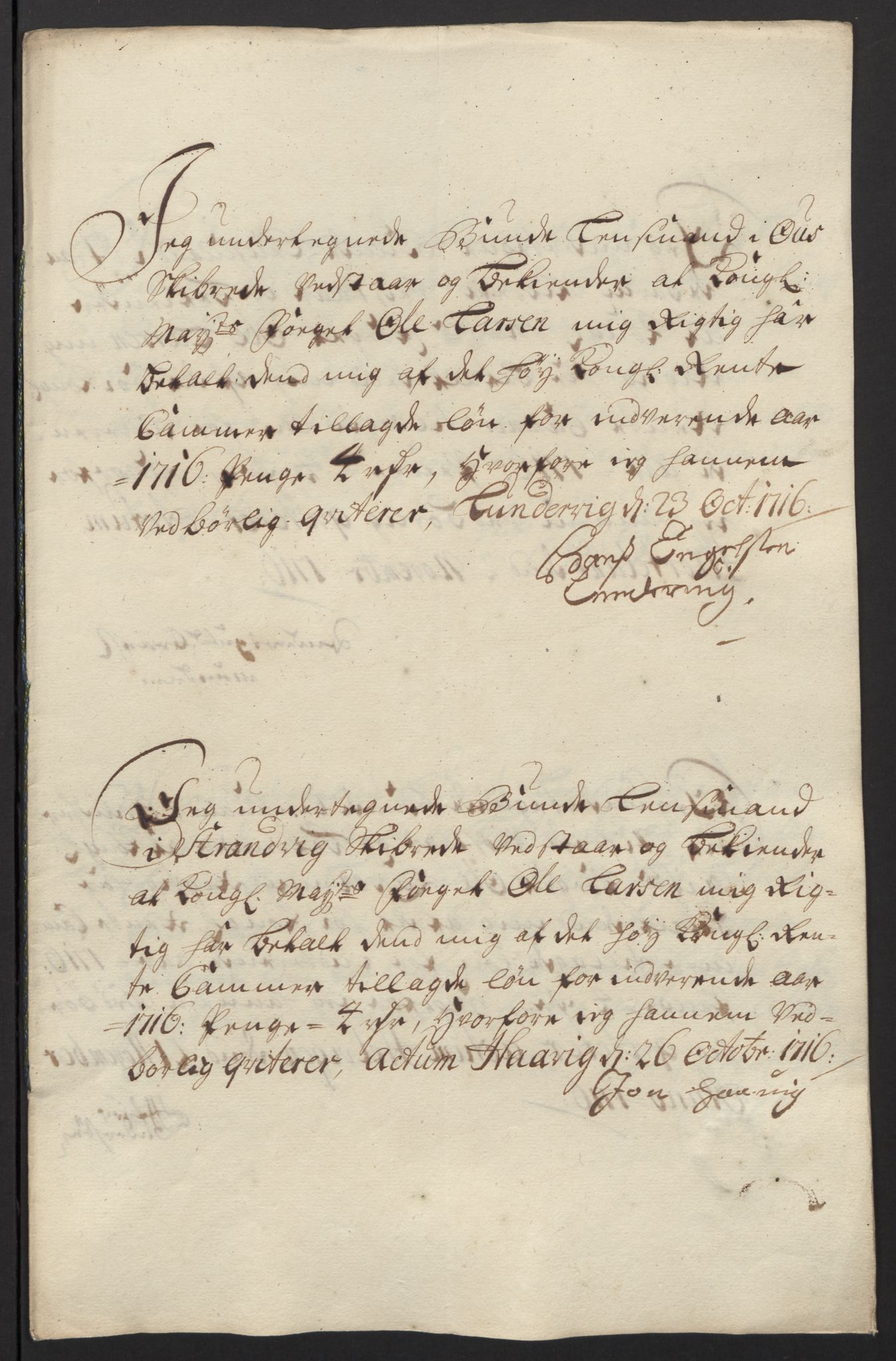 Rentekammeret inntil 1814, Reviderte regnskaper, Fogderegnskap, RA/EA-4092/R48/L2992: Fogderegnskap Sunnhordland og Hardanger, 1716, p. 166