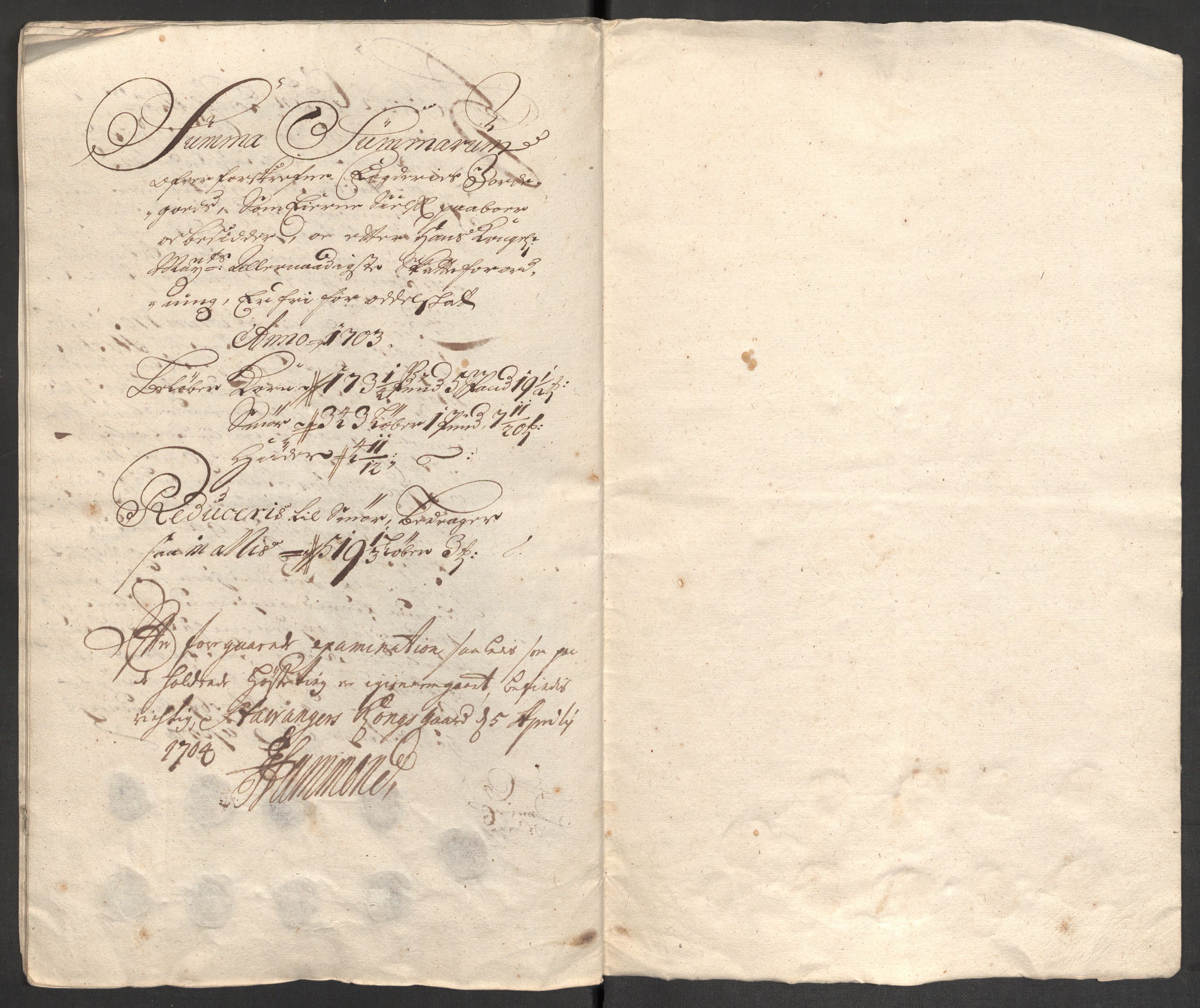 Rentekammeret inntil 1814, Reviderte regnskaper, Fogderegnskap, RA/EA-4092/R47/L2860: Fogderegnskap Ryfylke, 1703-1705, p. 137