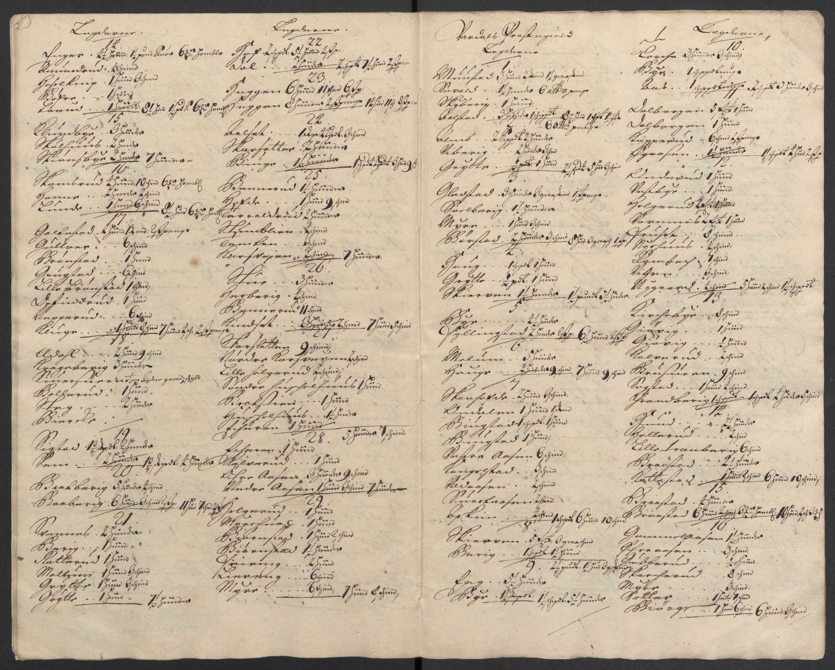 Rentekammeret inntil 1814, Reviderte regnskaper, Fogderegnskap, AV/RA-EA-4092/R18/L1303: Fogderegnskap Hadeland, Toten og Valdres, 1705, p. 20