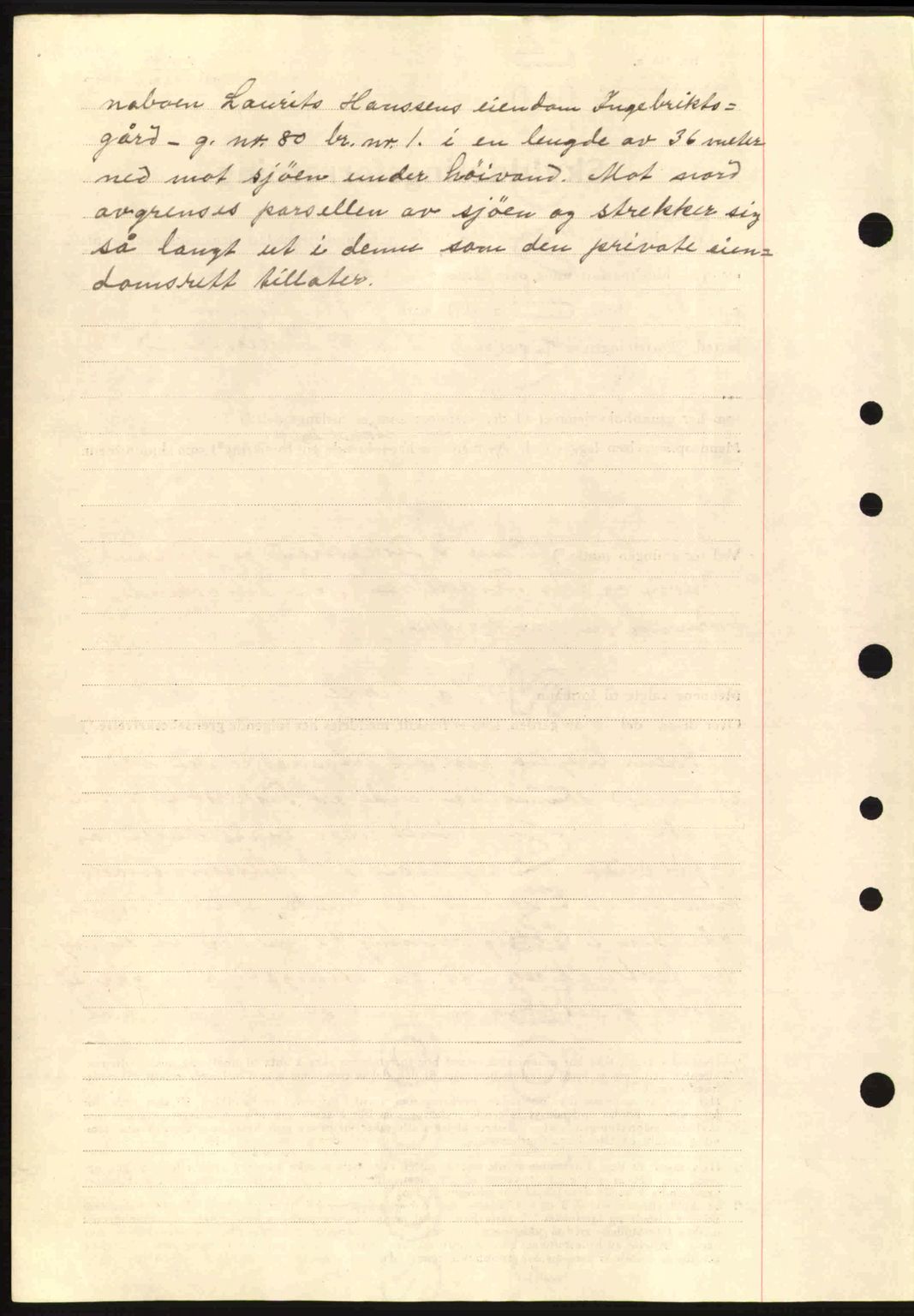 Nordre Sunnmøre sorenskriveri, AV/SAT-A-0006/1/2/2C/2Ca: Mortgage book no. A1, 1936-1936, Diary no: : 1000/1936