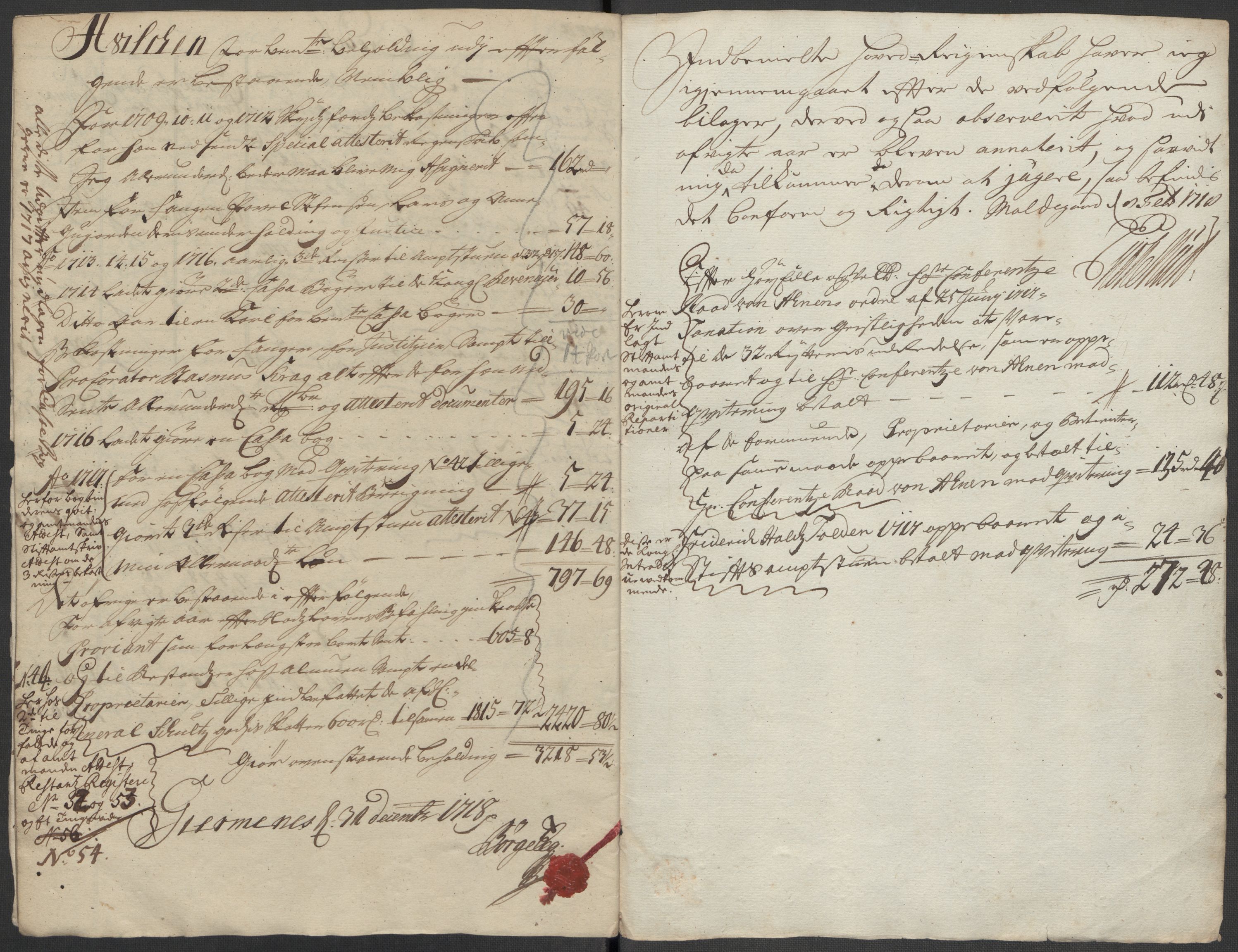 Rentekammeret inntil 1814, Reviderte regnskaper, Fogderegnskap, RA/EA-4092/R55/L3664: Fogderegnskap Romsdal, 1717, p. 13