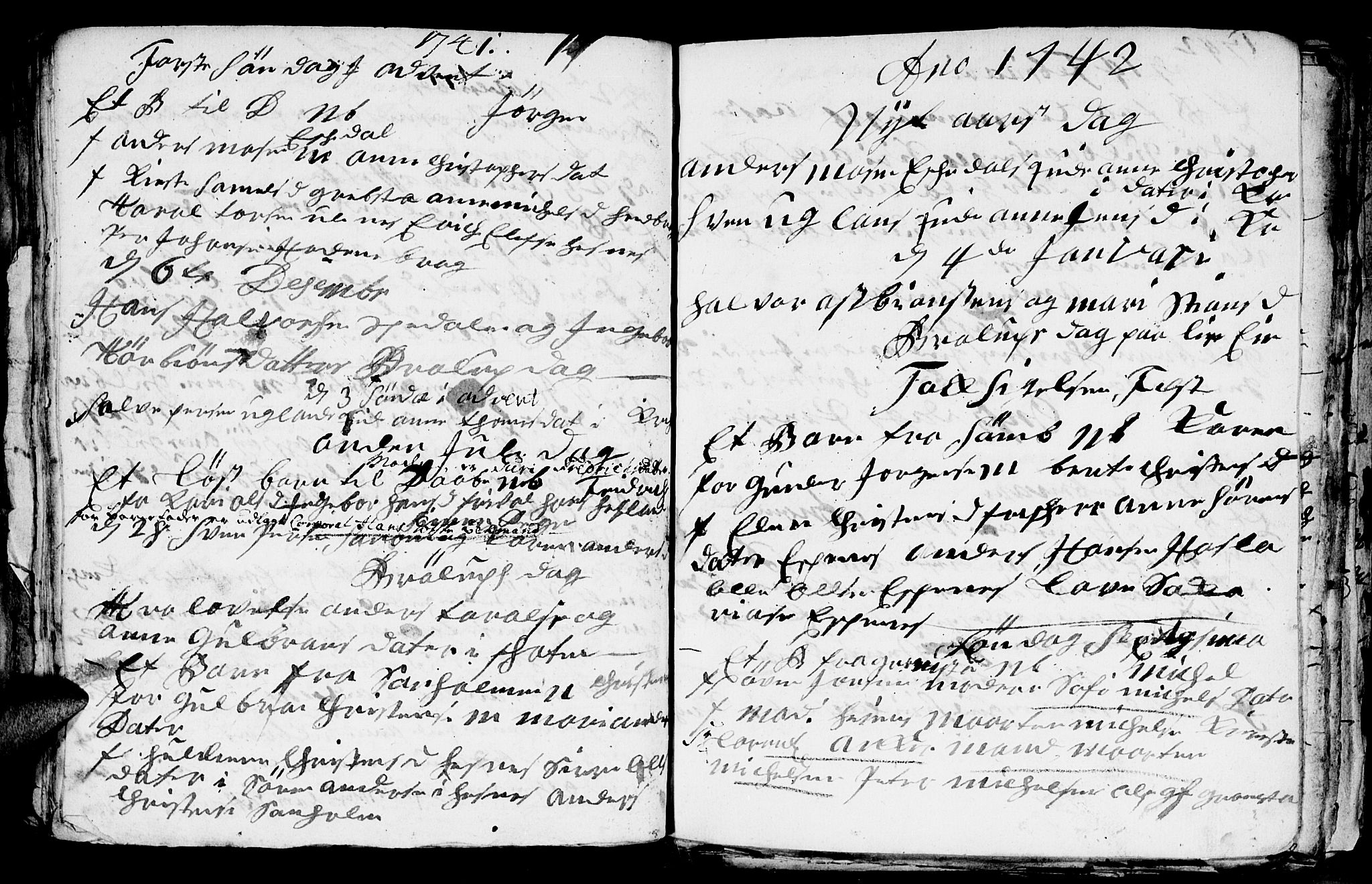 Fjære sokneprestkontor, AV/SAK-1111-0011/F/Fb/L0001: Parish register (copy) no. B 1, 1732-1750, p. 90