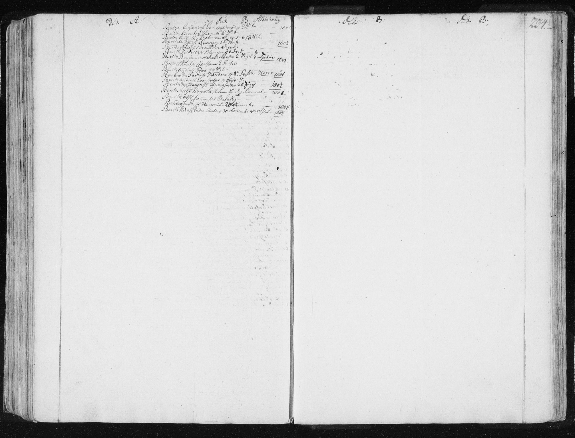 Ministerialprotokoller, klokkerbøker og fødselsregistre - Nordland, AV/SAT-A-1459/830/L0444: Parish register (official) no. 830A08, 1801-1819, p. 234