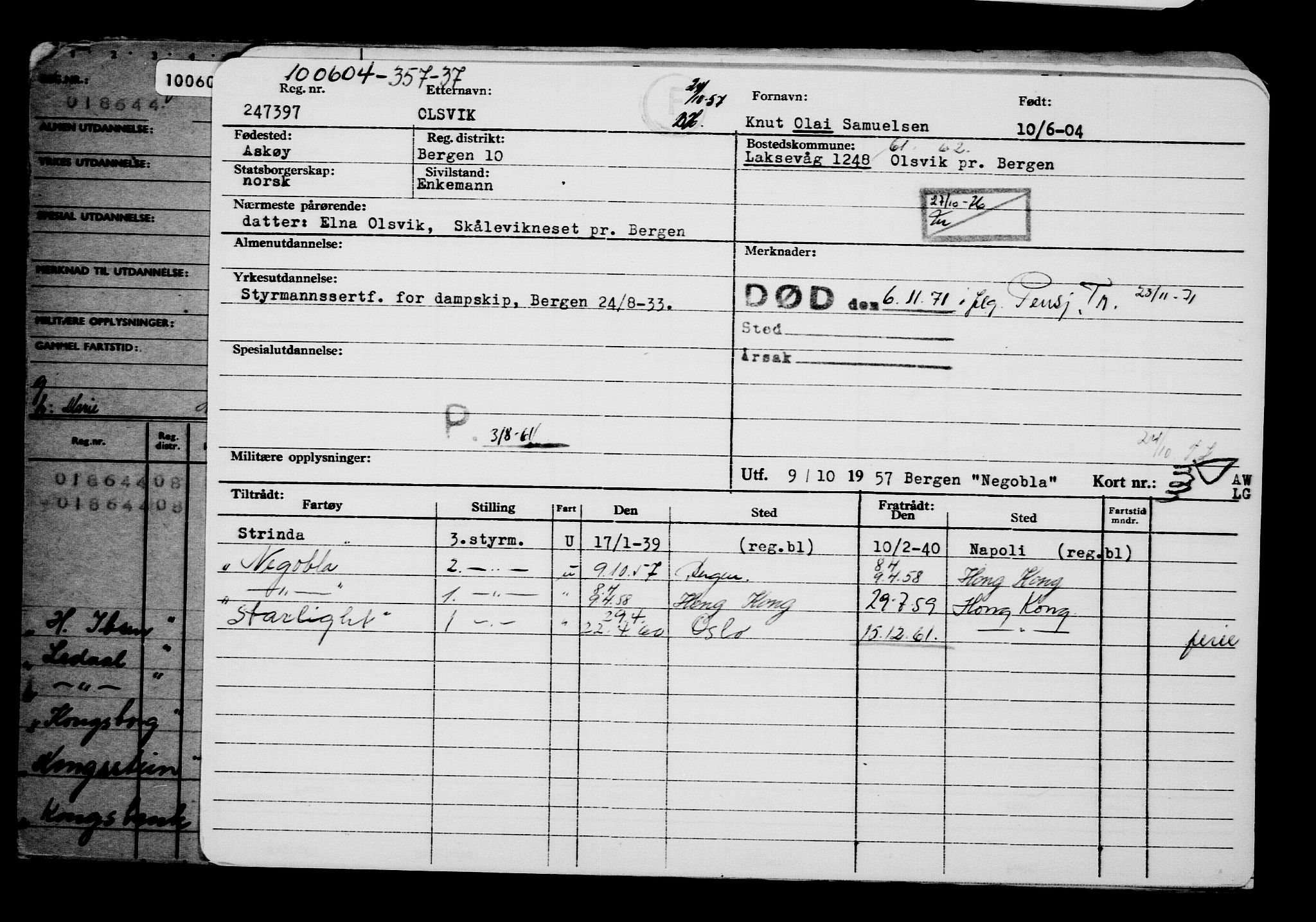 Direktoratet for sjømenn, AV/RA-S-3545/G/Gb/L0054: Hovedkort, 1904, p. 93