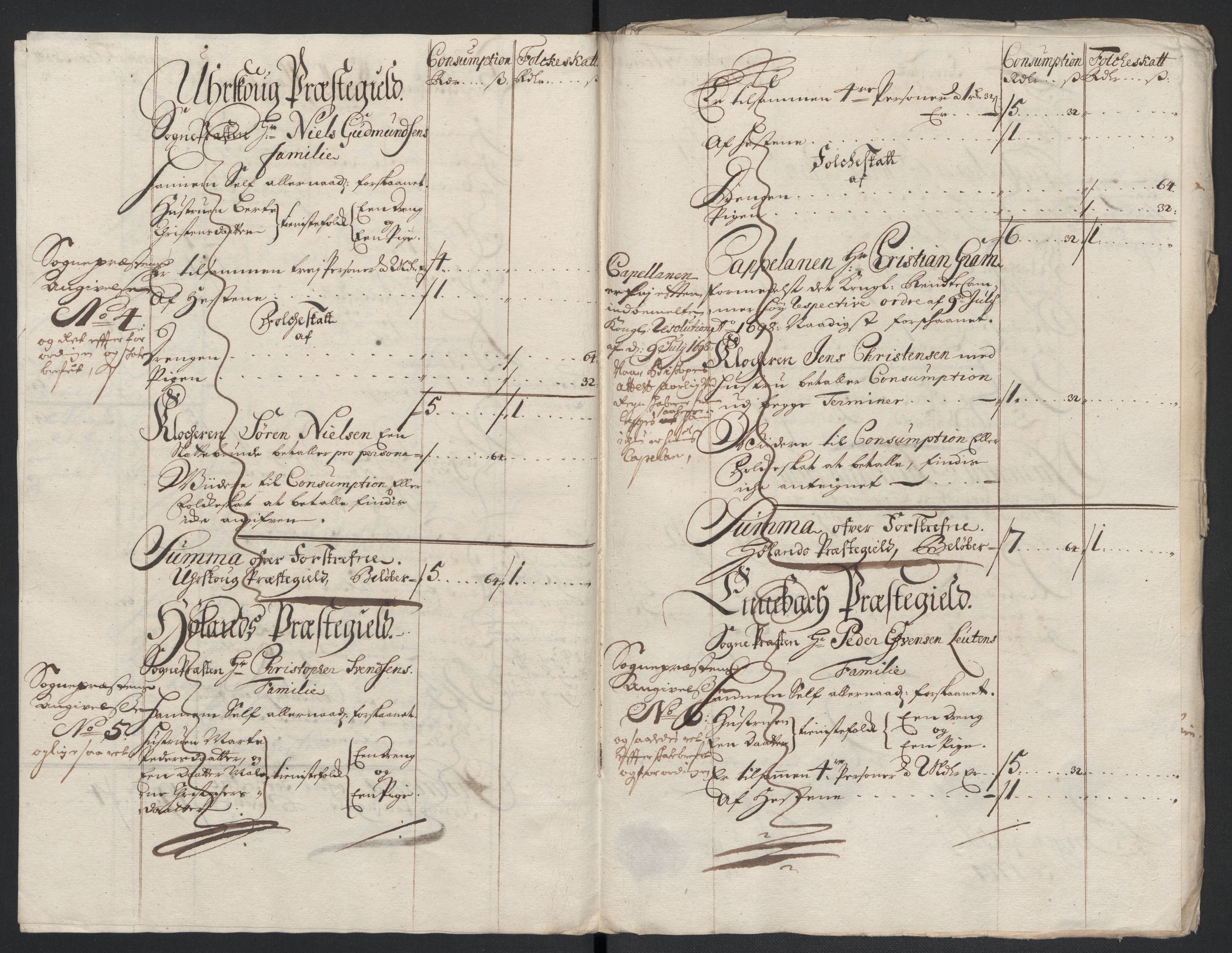 Rentekammeret inntil 1814, Reviderte regnskaper, Fogderegnskap, AV/RA-EA-4092/R11/L0584: Fogderegnskap Nedre Romerike, 1701, p. 188