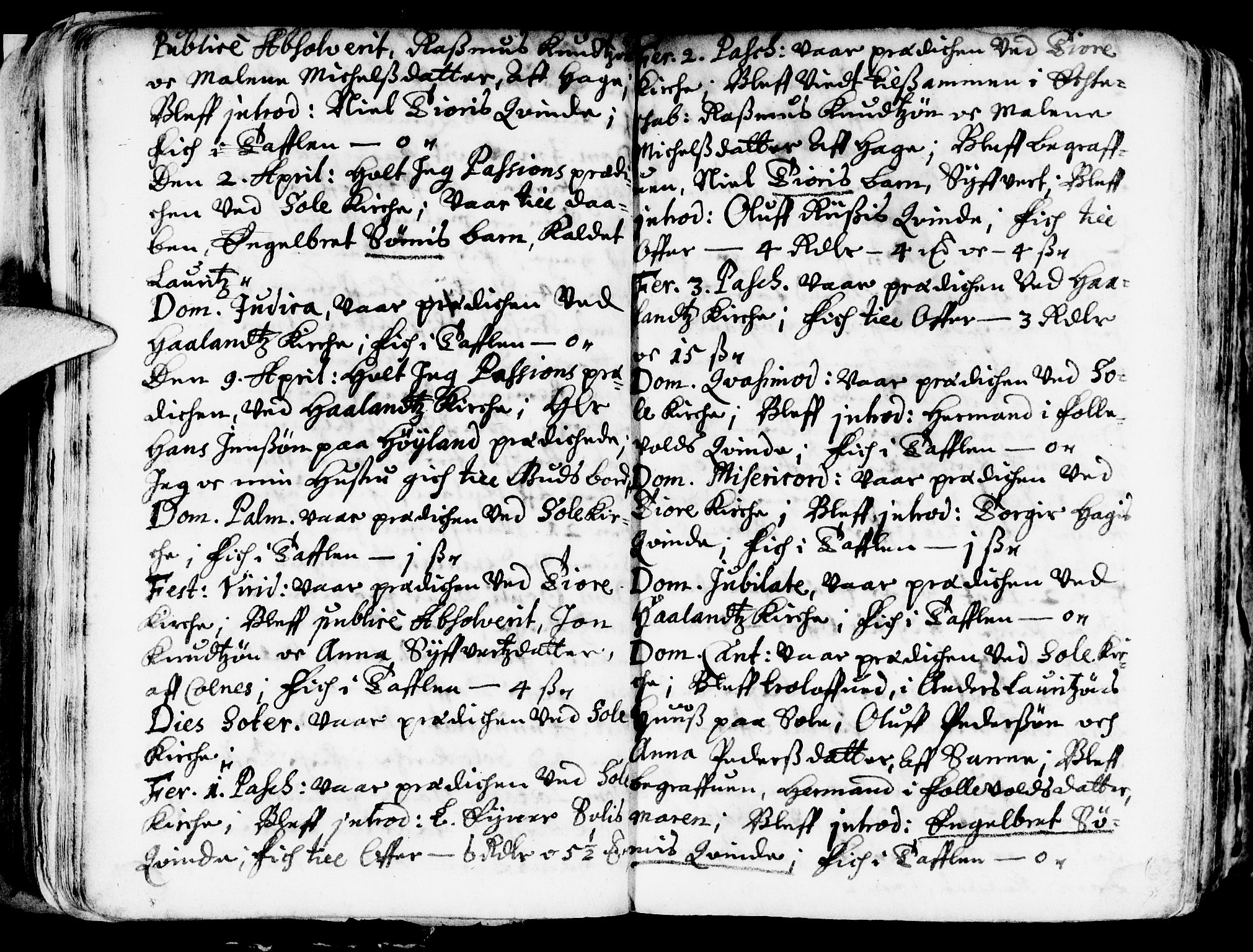 Håland sokneprestkontor, SAST/A-101802/001/30BA/L0001: Parish register (official) no. A 1, 1671-1722