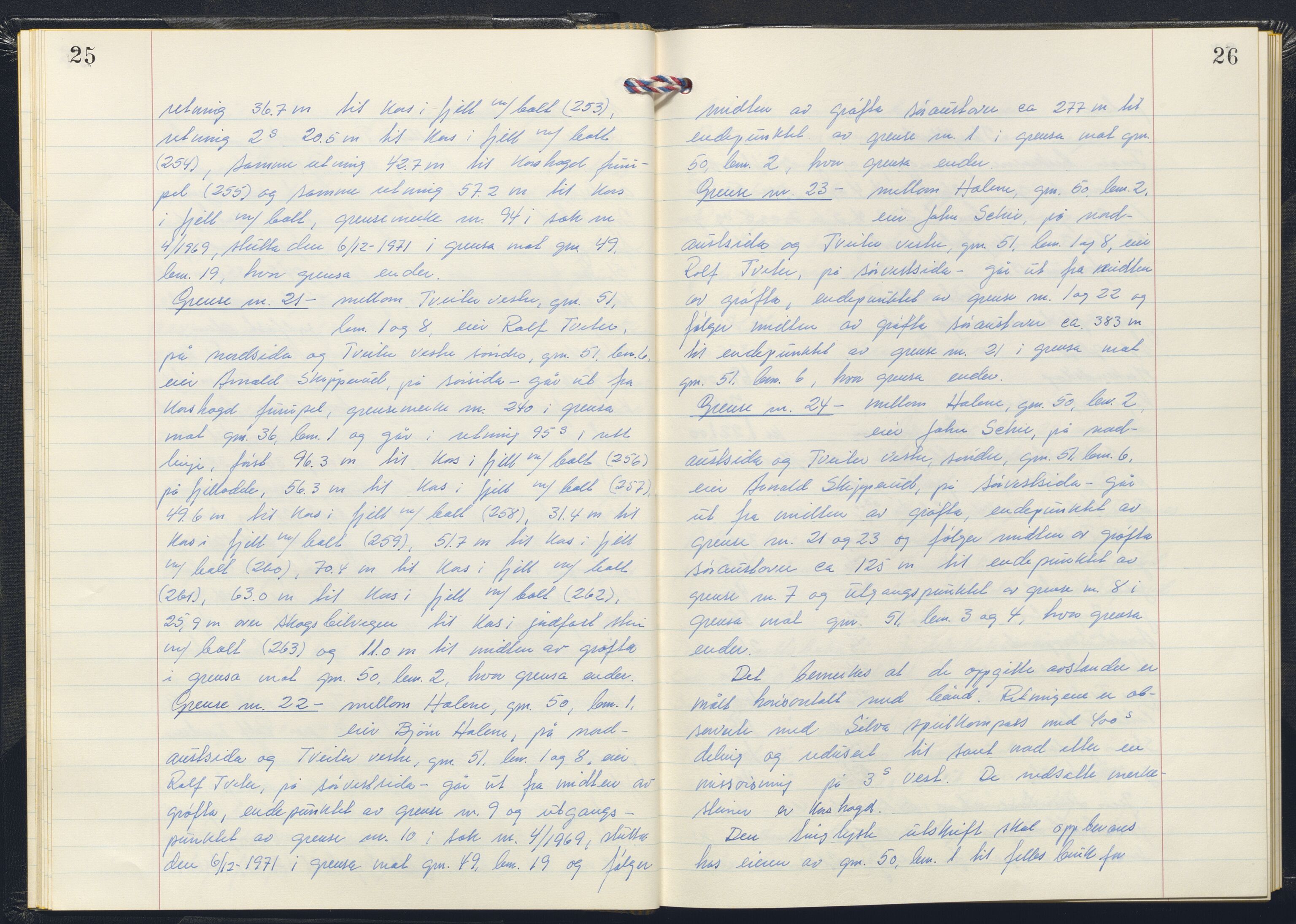 Østfold jordskifterett, AV/SAO-A-10240/F/Fc/L0043: Forhandlingsprotokoller, Tune domsogn, 1974-1976, p. 25-26