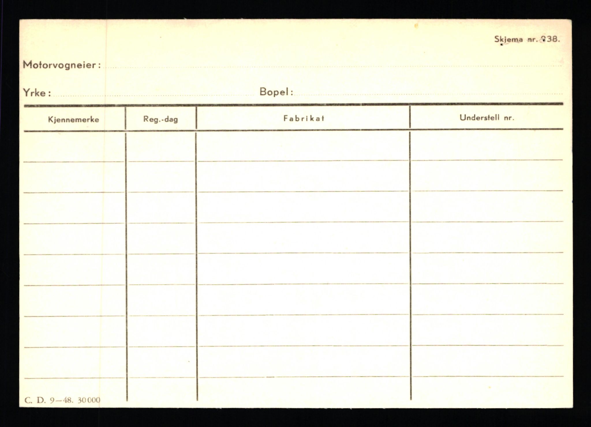 Stavanger trafikkstasjon, AV/SAST-A-101942/0/H/L0006: Dalva - Egersund, 1930-1971, p. 60