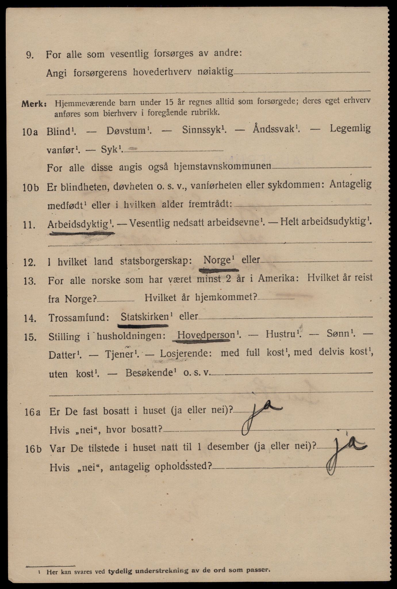 SAST, 1920 census for Haugesund, 1920, p. 41458