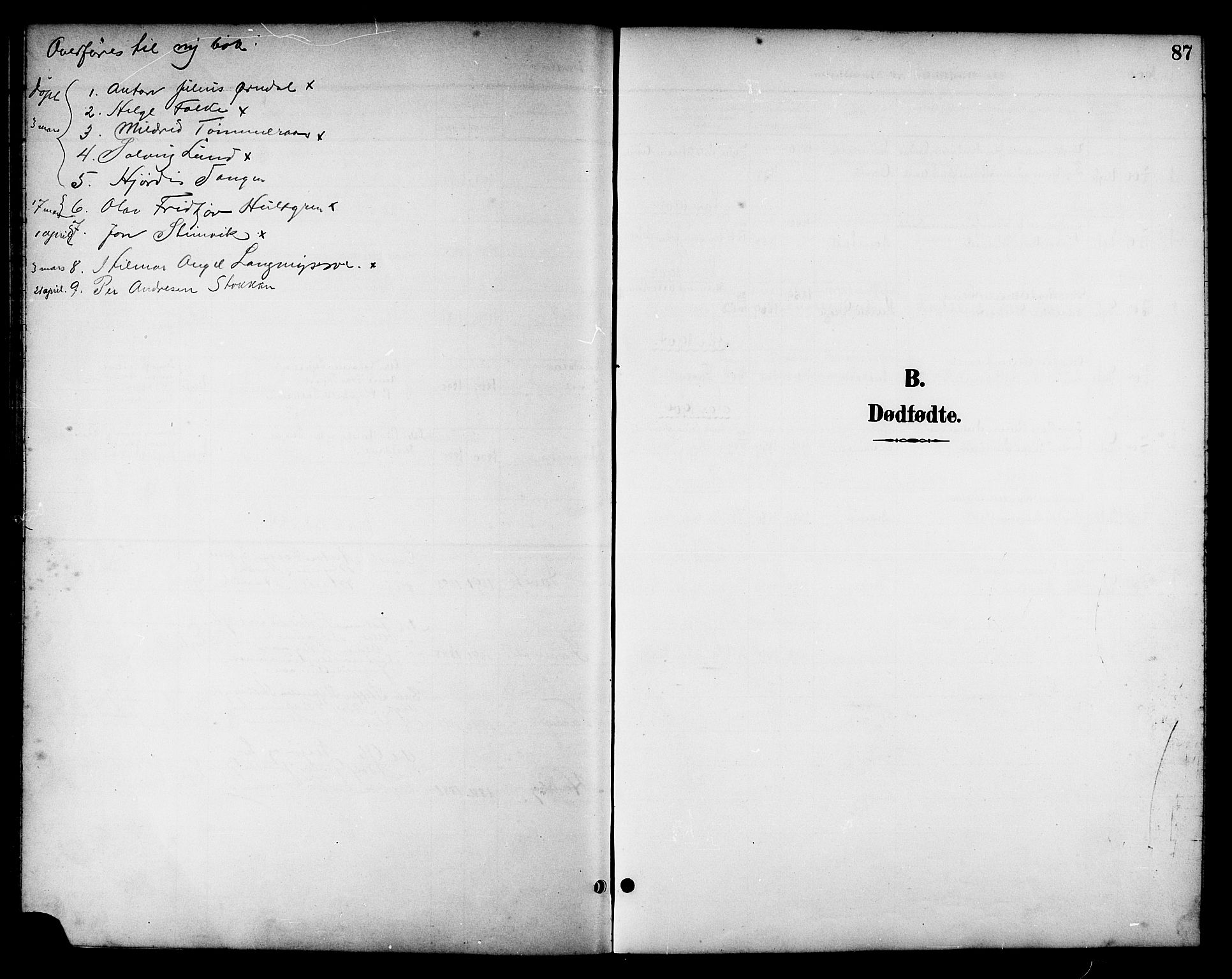 Ministerialprotokoller, klokkerbøker og fødselsregistre - Nord-Trøndelag, SAT/A-1458/714/L0135: Parish register (copy) no. 714C04, 1899-1918, p. 87