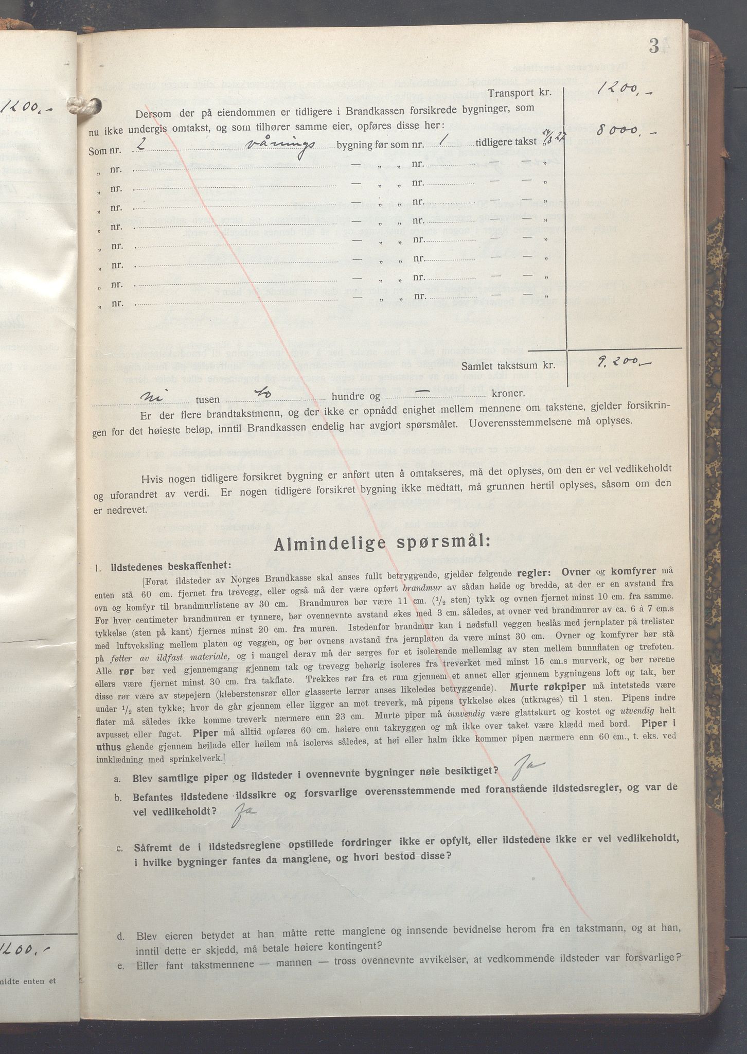 Lensmennene i Aker, OBA/A-10133/F/Fd/L0006: Branntakstprotokoll, 1929-1939, p. 3