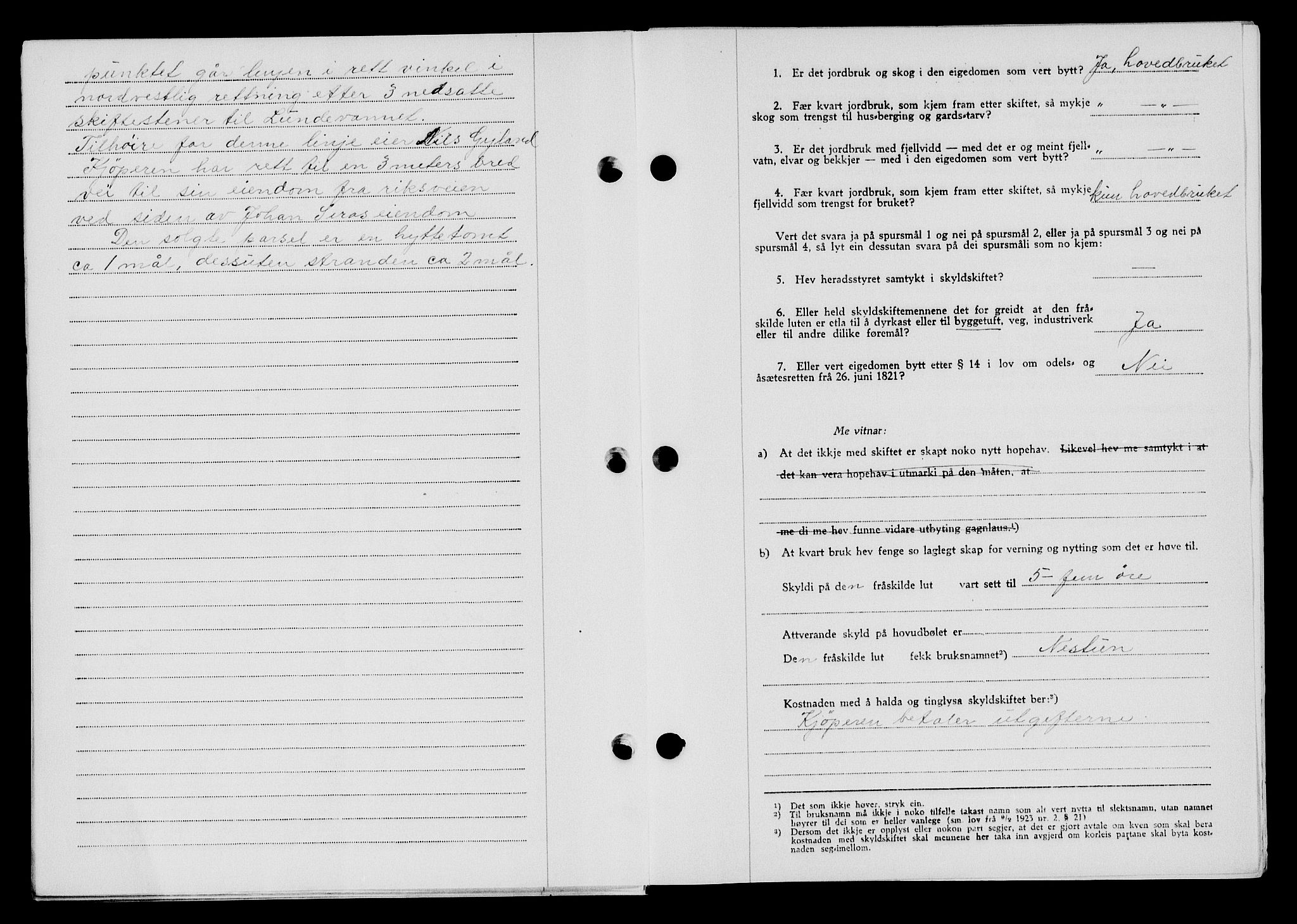 Flekkefjord sorenskriveri, SAK/1221-0001/G/Gb/Gba/L0063: Mortgage book no. A-11, 1947-1948, Diary no: : 519/1948