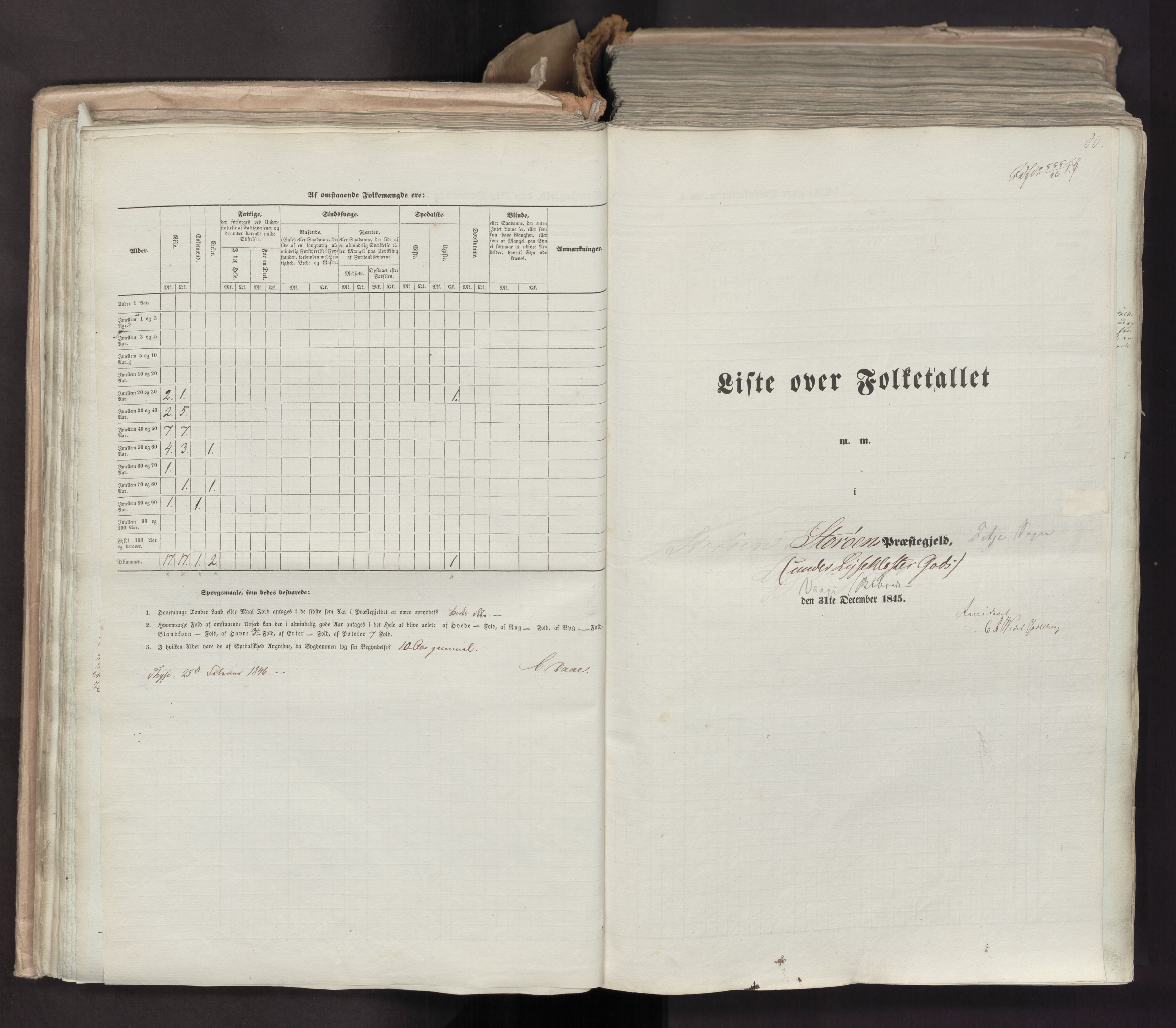 RA, Census 1845, vol. 7: Søndre Bergenhus amt og Nordre Bergenhus amt, 1845, p. 80