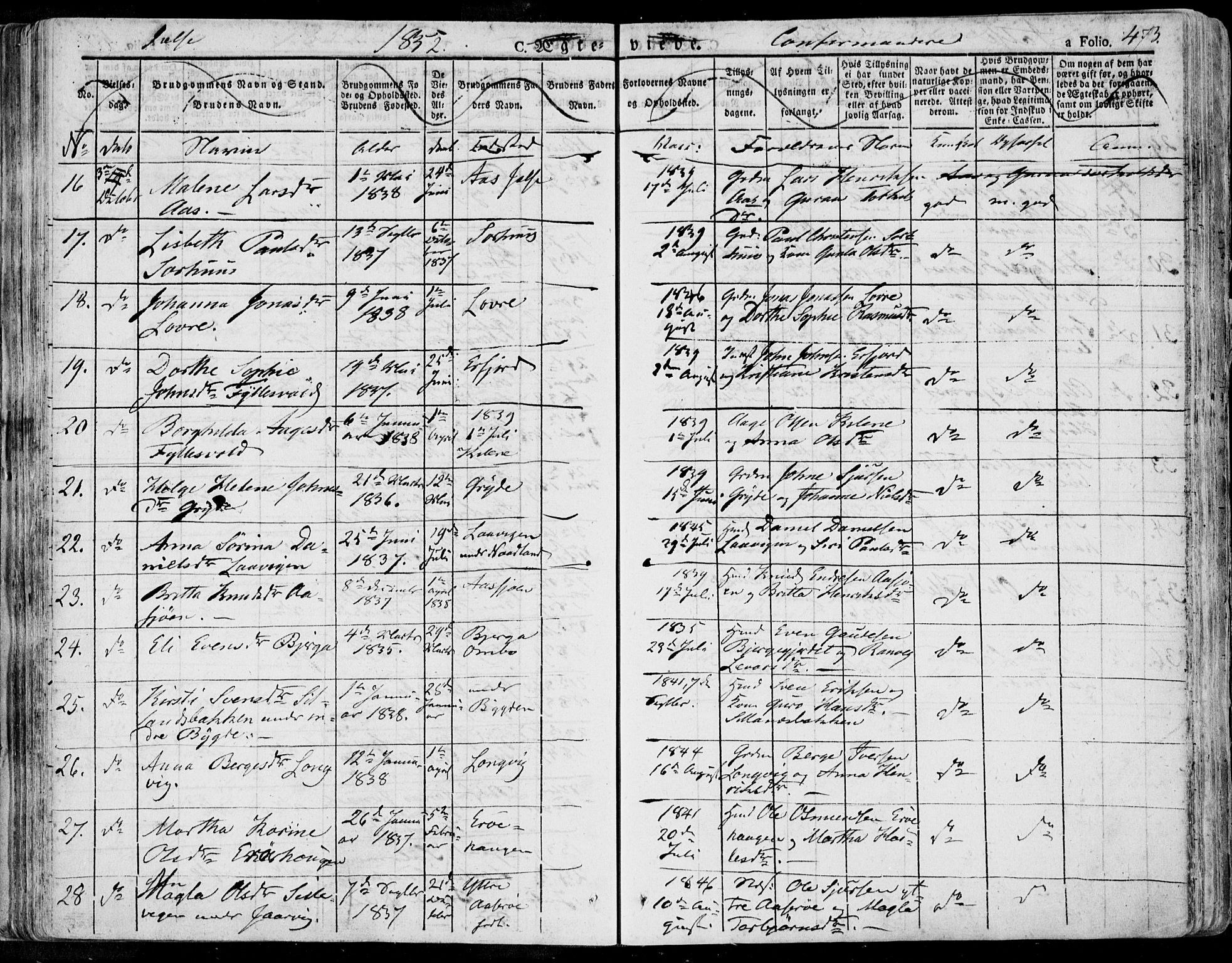 Jelsa sokneprestkontor, AV/SAST-A-101842/01/IV: Parish register (official) no. A 6.2, 1828-1853, p. 473