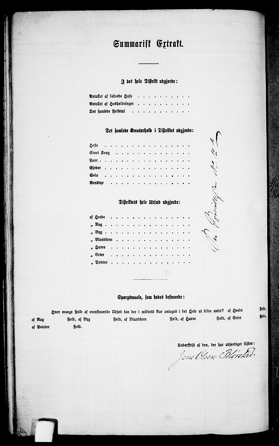 RA, 1865 census for Sør-Audnedal, 1865, p. 172