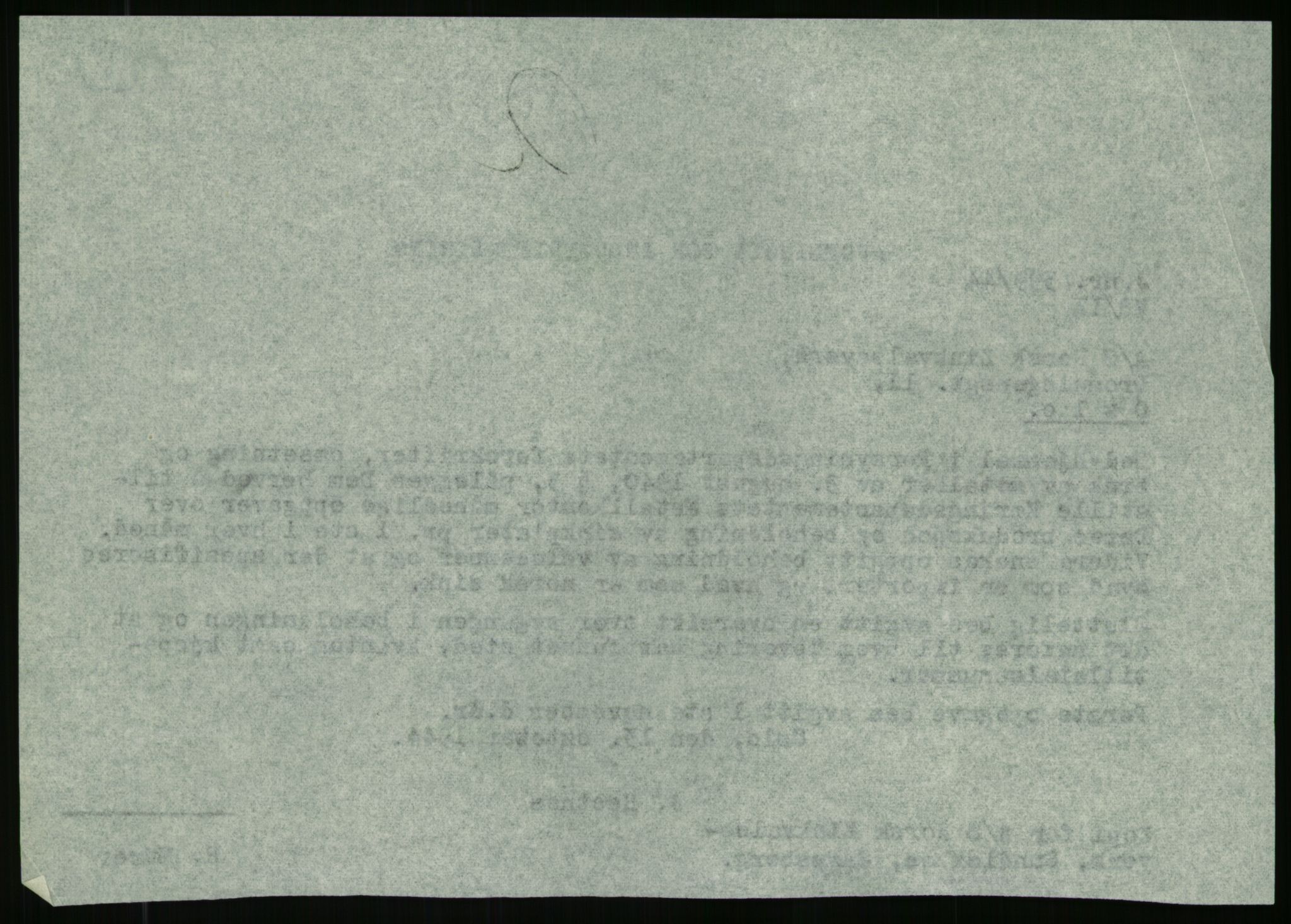Direktoratet for industriforsyning, Sekretariatet, AV/RA-S-4153/D/Df/L0054: 9. Metallkontoret, 1940-1945, p. 372