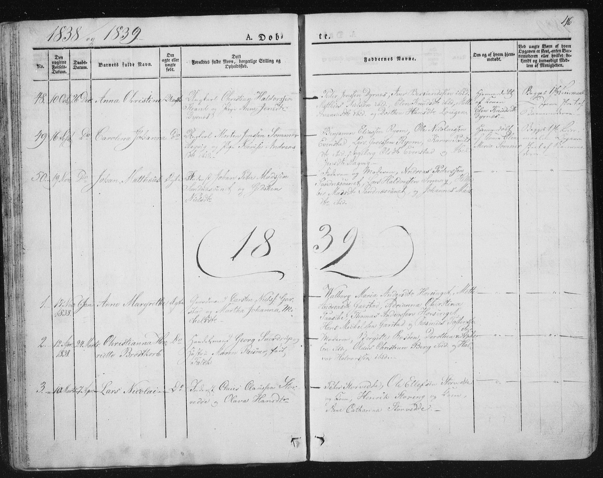 Ministerialprotokoller, klokkerbøker og fødselsregistre - Nord-Trøndelag, SAT/A-1458/784/L0669: Parish register (official) no. 784A04, 1829-1859, p. 46