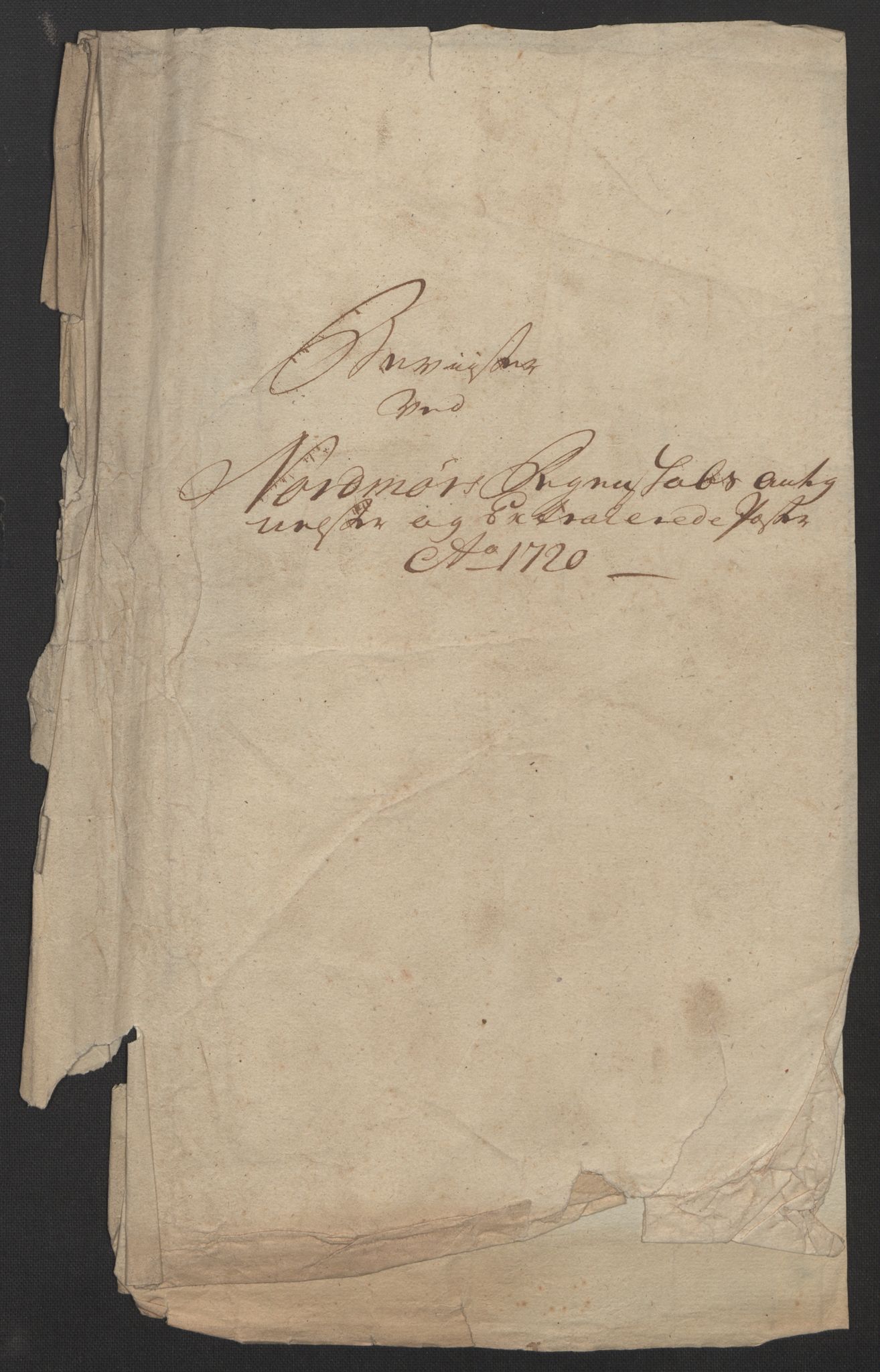 Rentekammeret inntil 1814, Reviderte regnskaper, Fogderegnskap, RA/EA-4092/R56/L3753: Fogderegnskap Nordmøre, 1720, p. 545