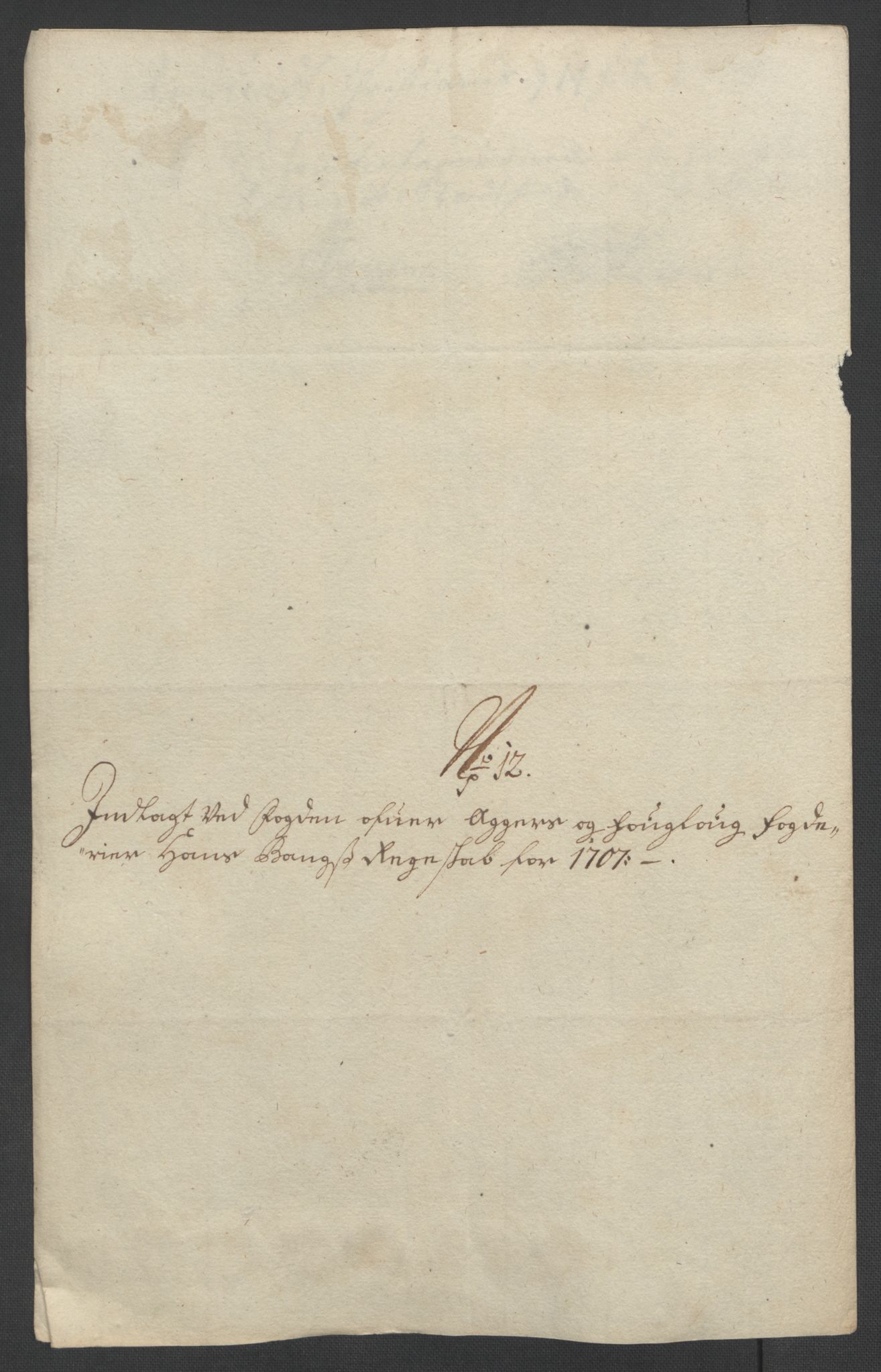 Rentekammeret inntil 1814, Reviderte regnskaper, Fogderegnskap, AV/RA-EA-4092/R10/L0447: Fogderegnskap Aker og Follo, 1707-1709, p. 127