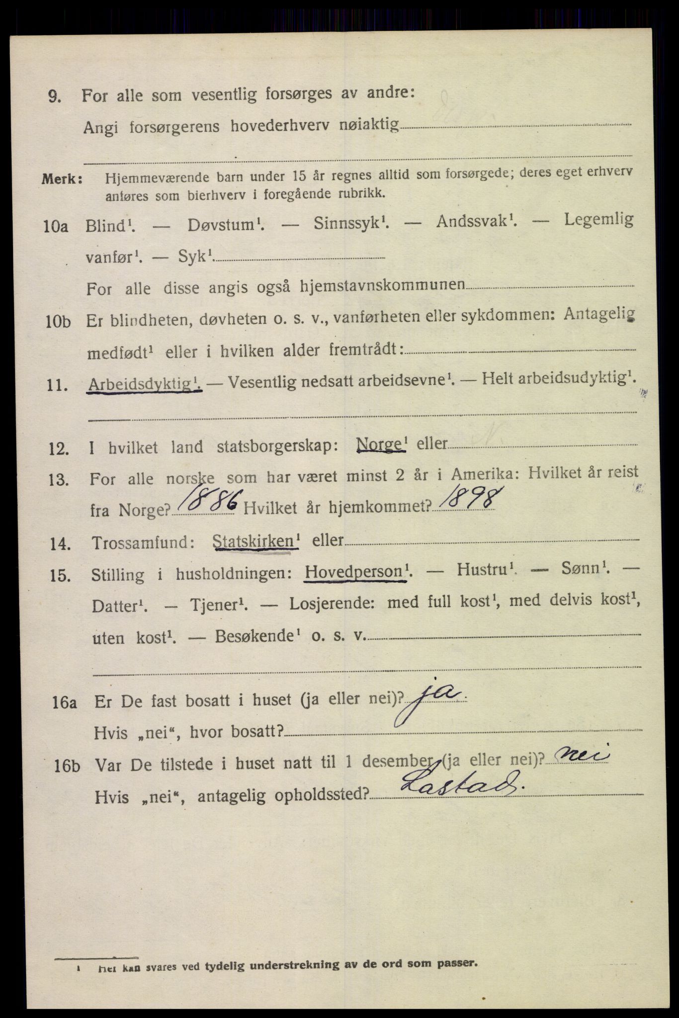 SAK, 1920 census for Sør-Audnedal, 1920, p. 6928