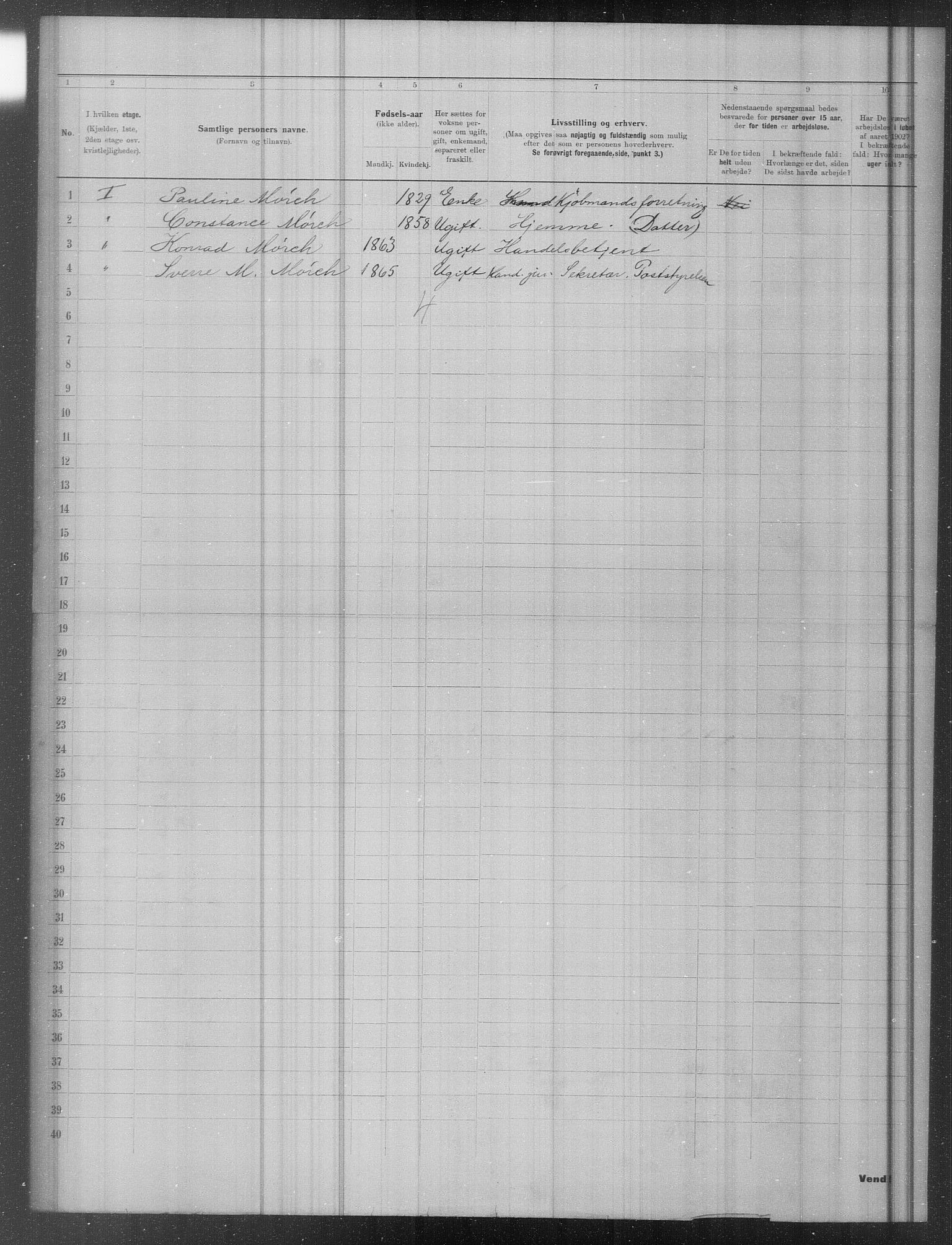 OBA, Municipal Census 1902 for Kristiania, 1902, p. 18936