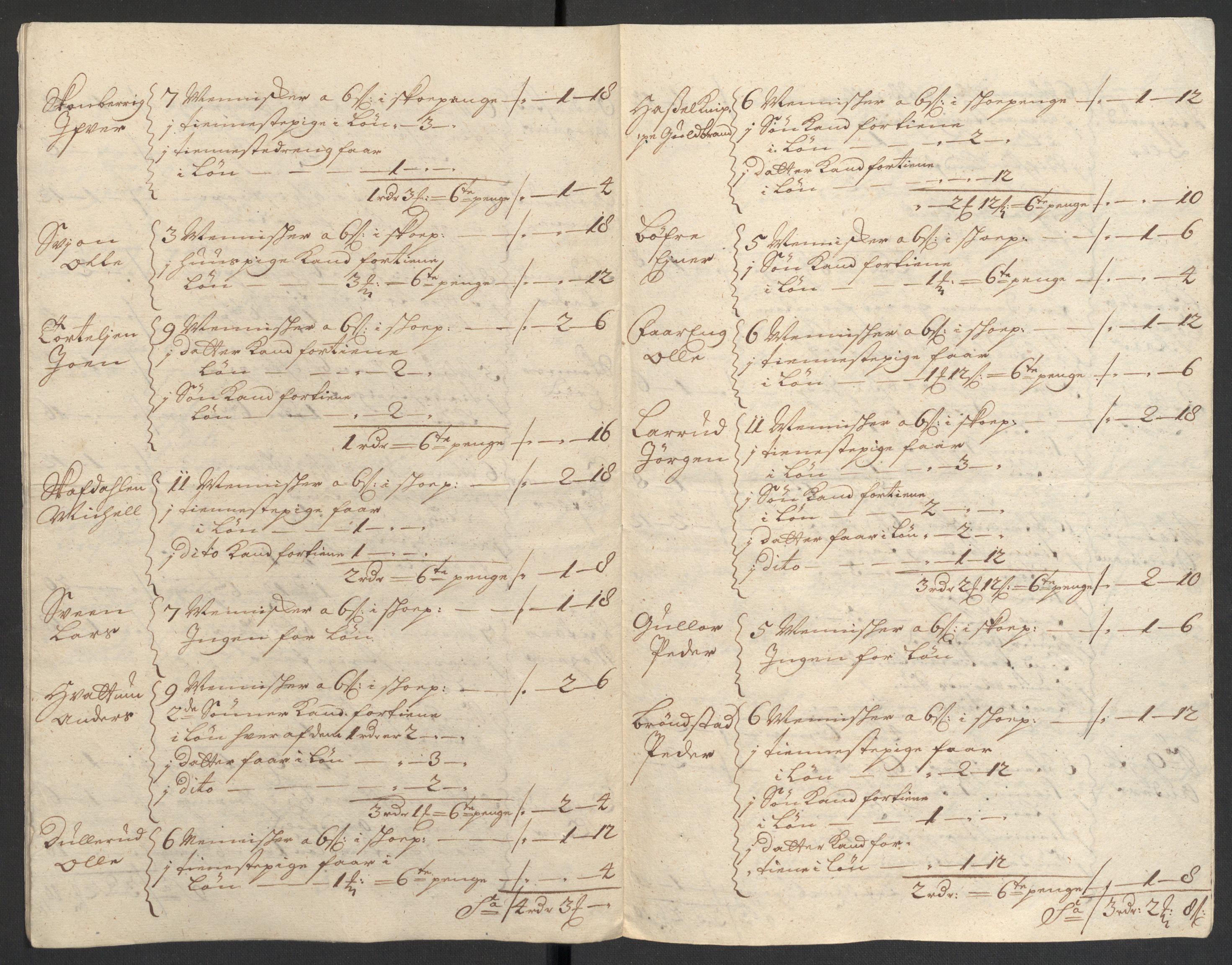 Rentekammeret inntil 1814, Reviderte regnskaper, Fogderegnskap, AV/RA-EA-4092/R18/L1308: Fogderegnskap Hadeland, Toten og Valdres, 1711, p. 272