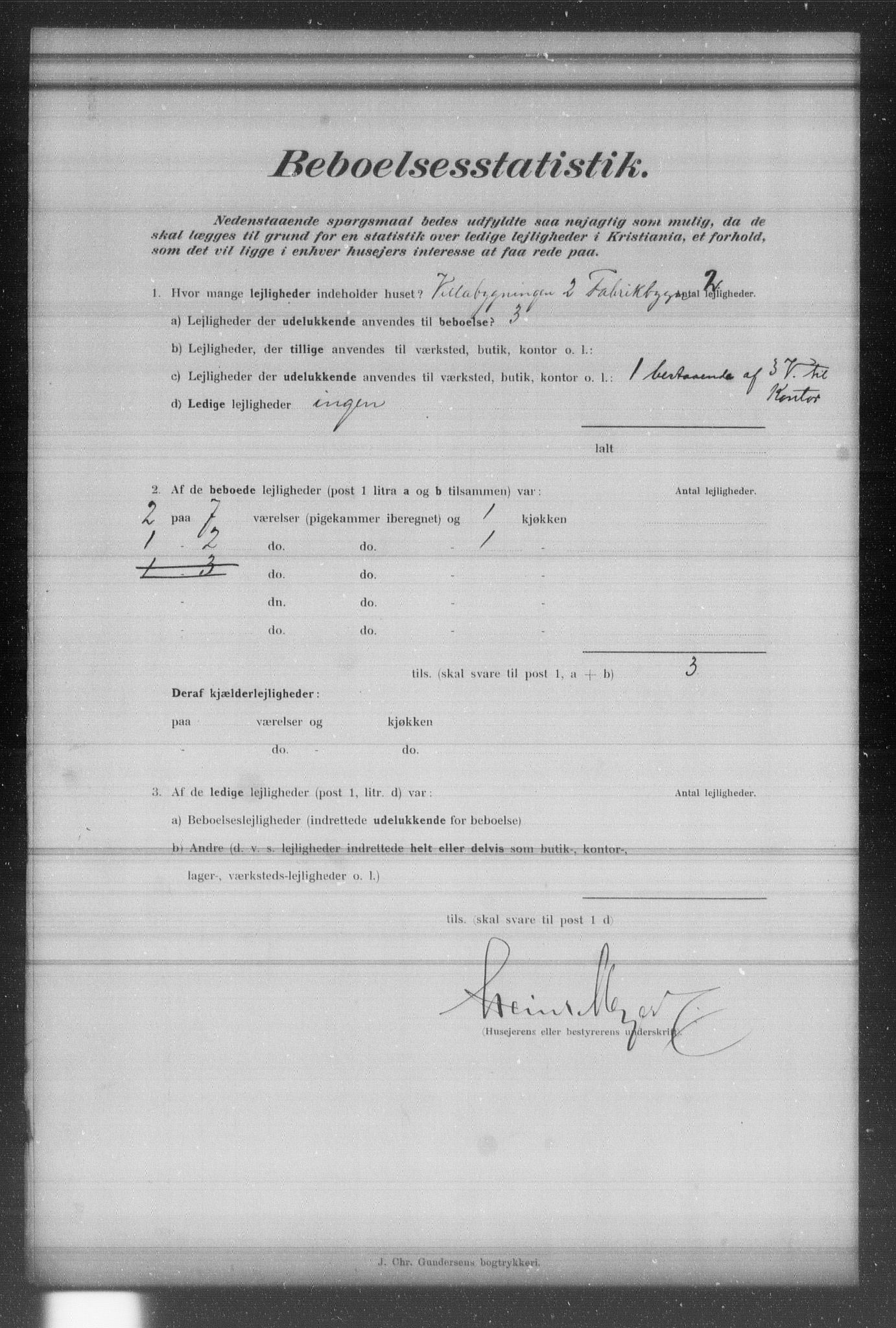 OBA, Municipal Census 1902 for Kristiania, 1902, p. 18665