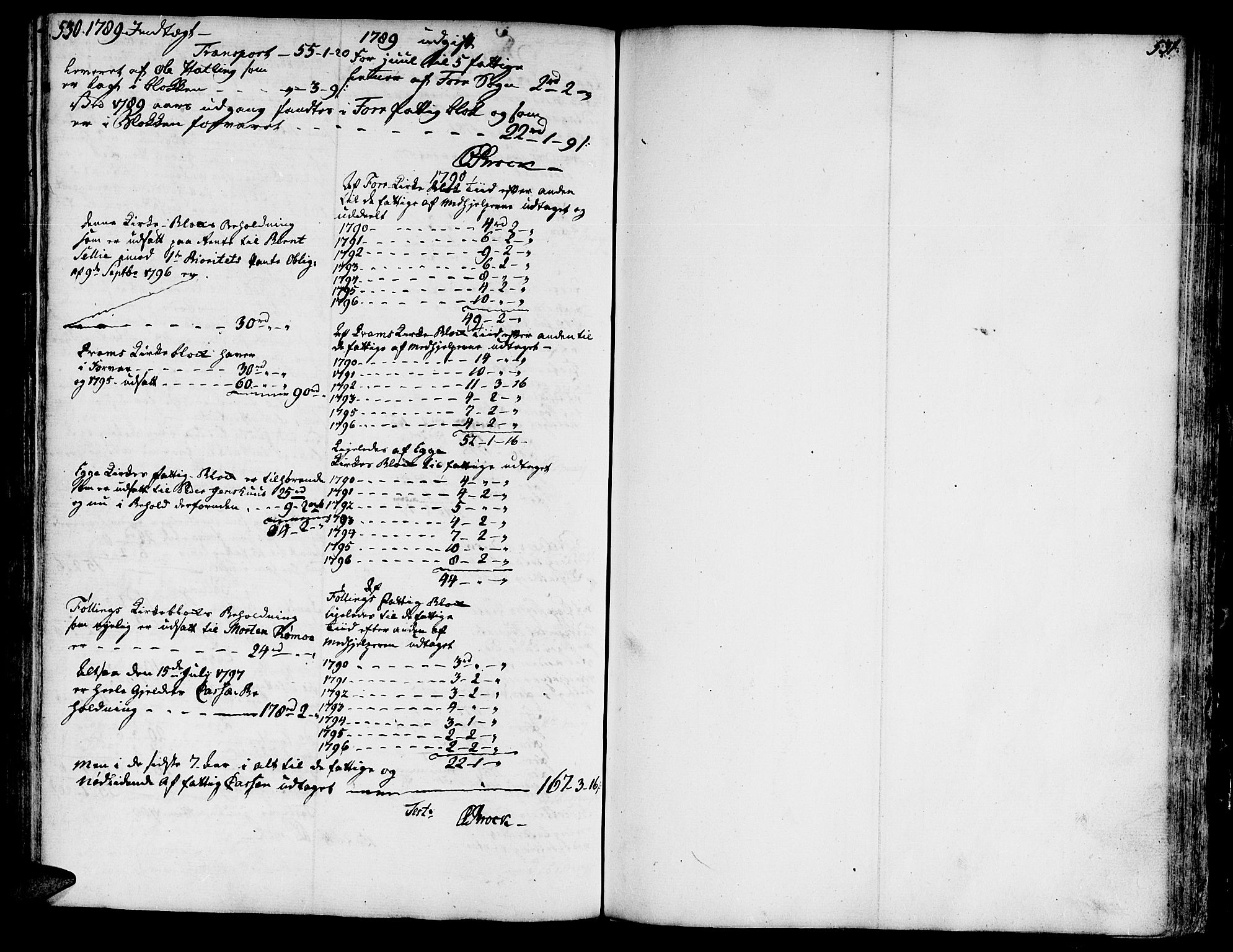Ministerialprotokoller, klokkerbøker og fødselsregistre - Nord-Trøndelag, SAT/A-1458/746/L0440: Parish register (official) no. 746A02, 1760-1815, p. 530-531