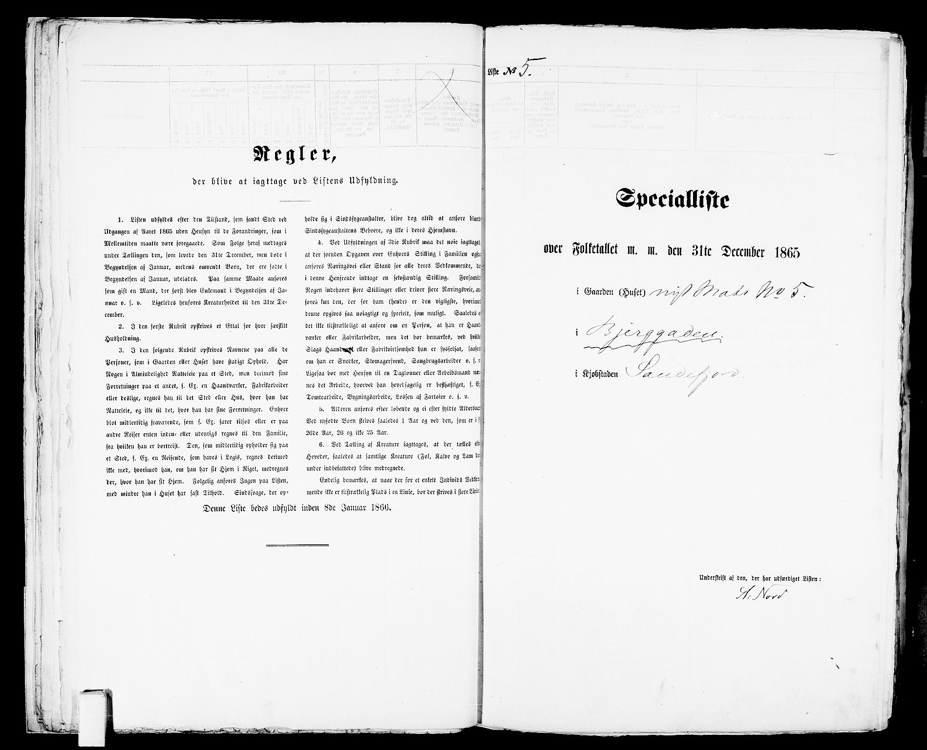 RA, 1865 census for Sandeherred/Sandefjord, 1865, p. 16