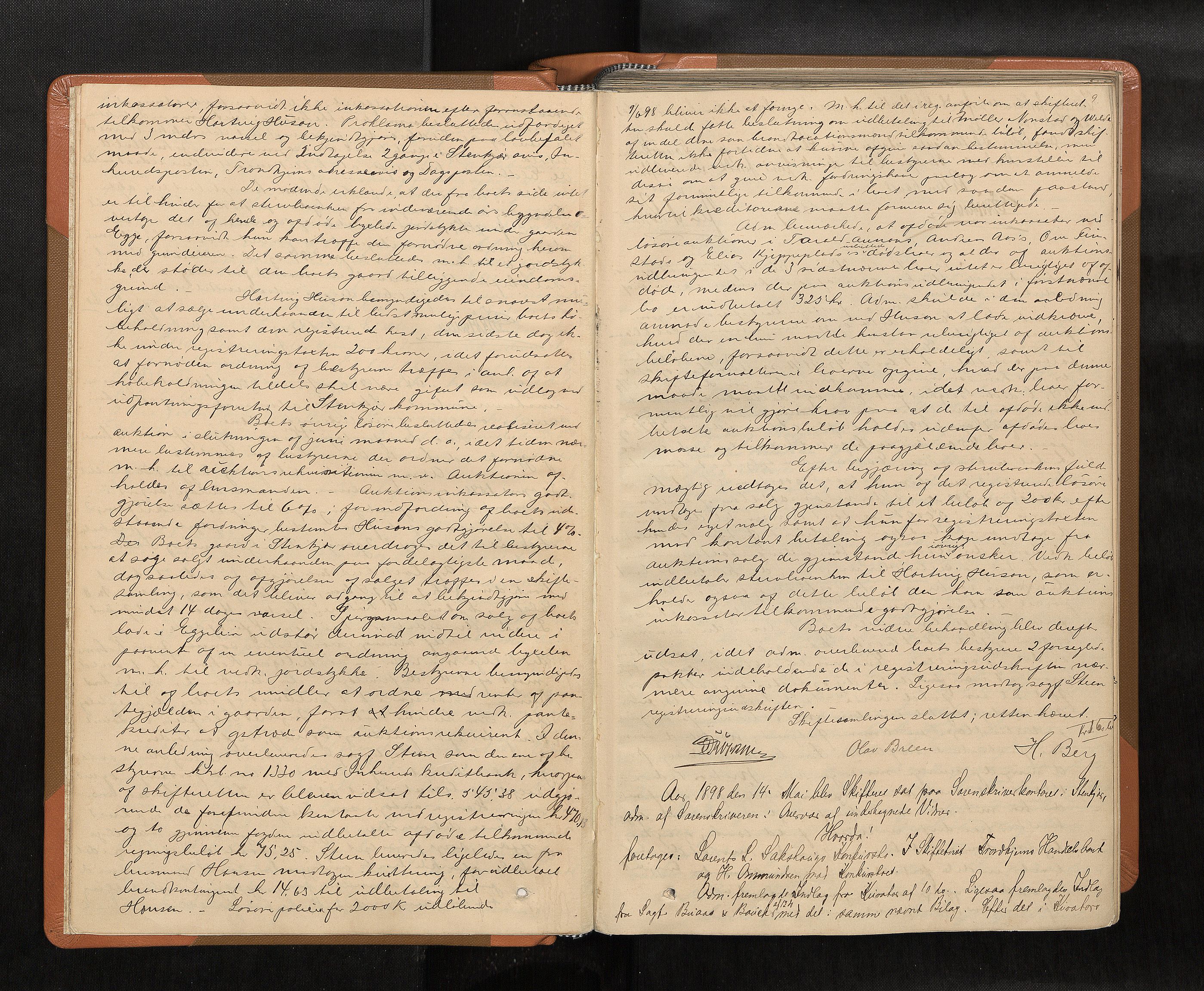 Inderøy sorenskriveri, AV/SAT-A-4147/1/3/3B/L0007: Skifteforhandlingsprotokoll, 1898-1905, p. 9