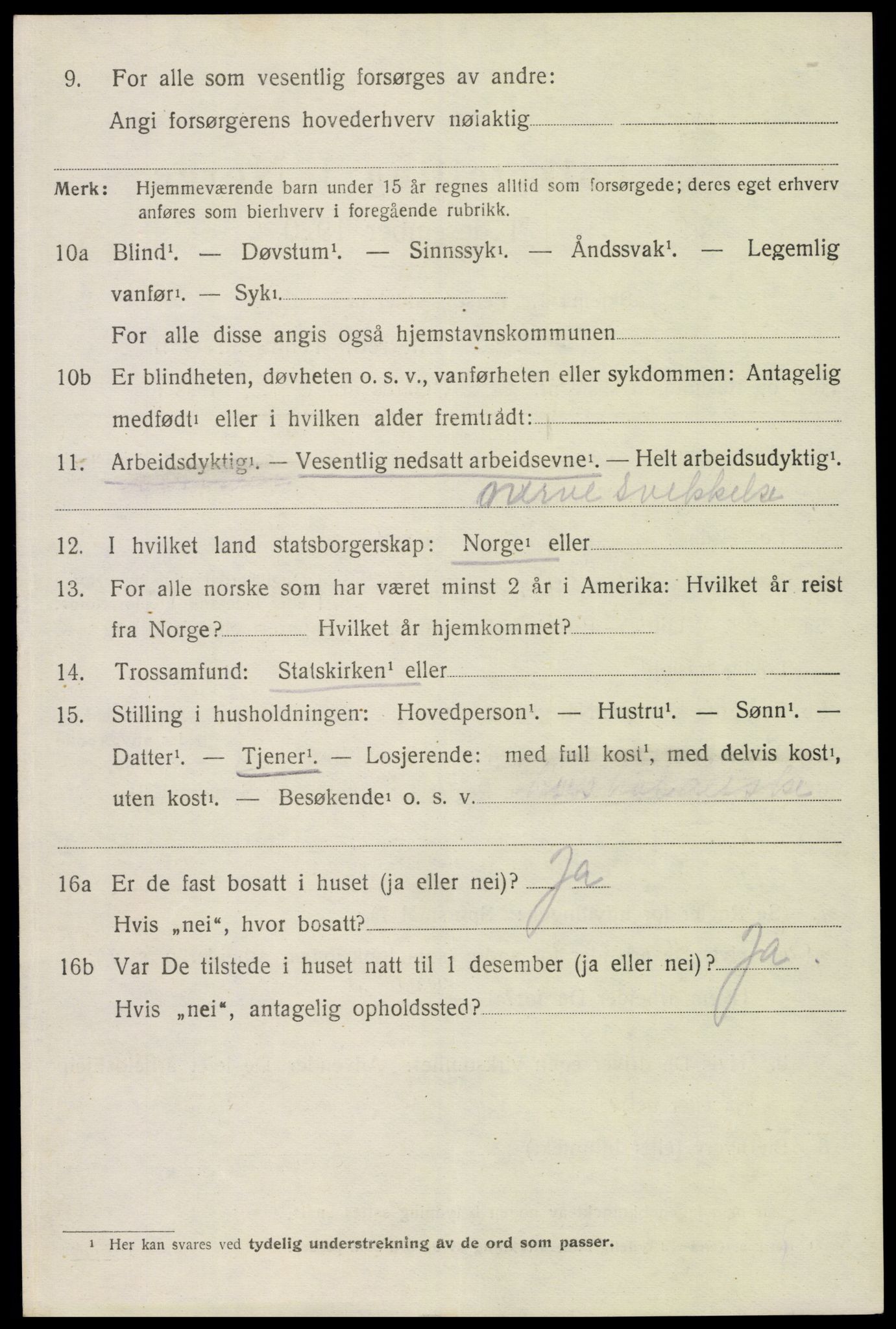 SAH, 1920 census for Ringsaker, 1920, p. 28551