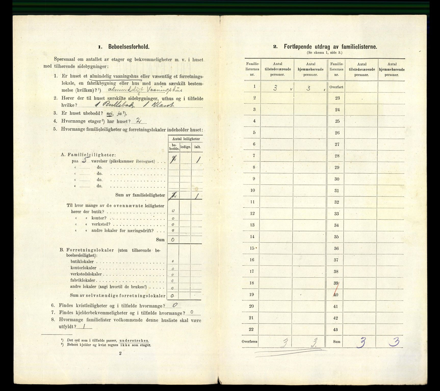 RA, 1910 census for Bergen, 1910, p. 13462