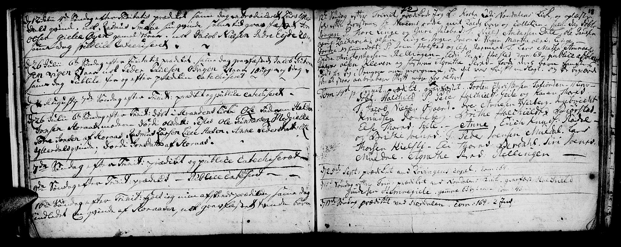 Ministerialprotokoller, klokkerbøker og fødselsregistre - Møre og Romsdal, AV/SAT-A-1454/519/L0244: Parish register (official) no. 519A03, 1769-1773, p. 18