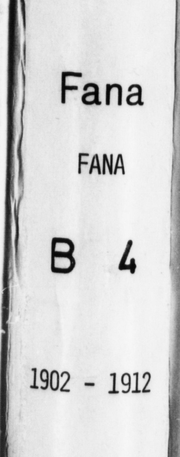 Fana Sokneprestembete, SAB/A-75101/H/Hab/Haba/L0004: Parish register (copy) no. A 4, 1902-1912