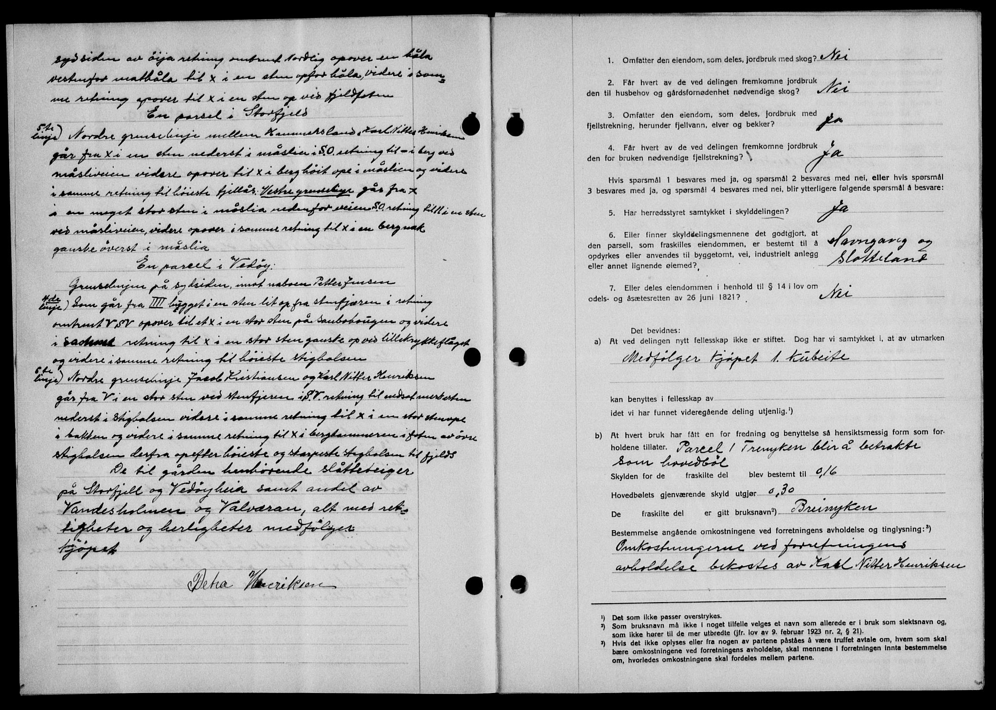 Lofoten sorenskriveri, SAT/A-0017/1/2/2C/L0007a: Mortgage book no. 7a, 1939-1940, Diary no: : 2641/1939