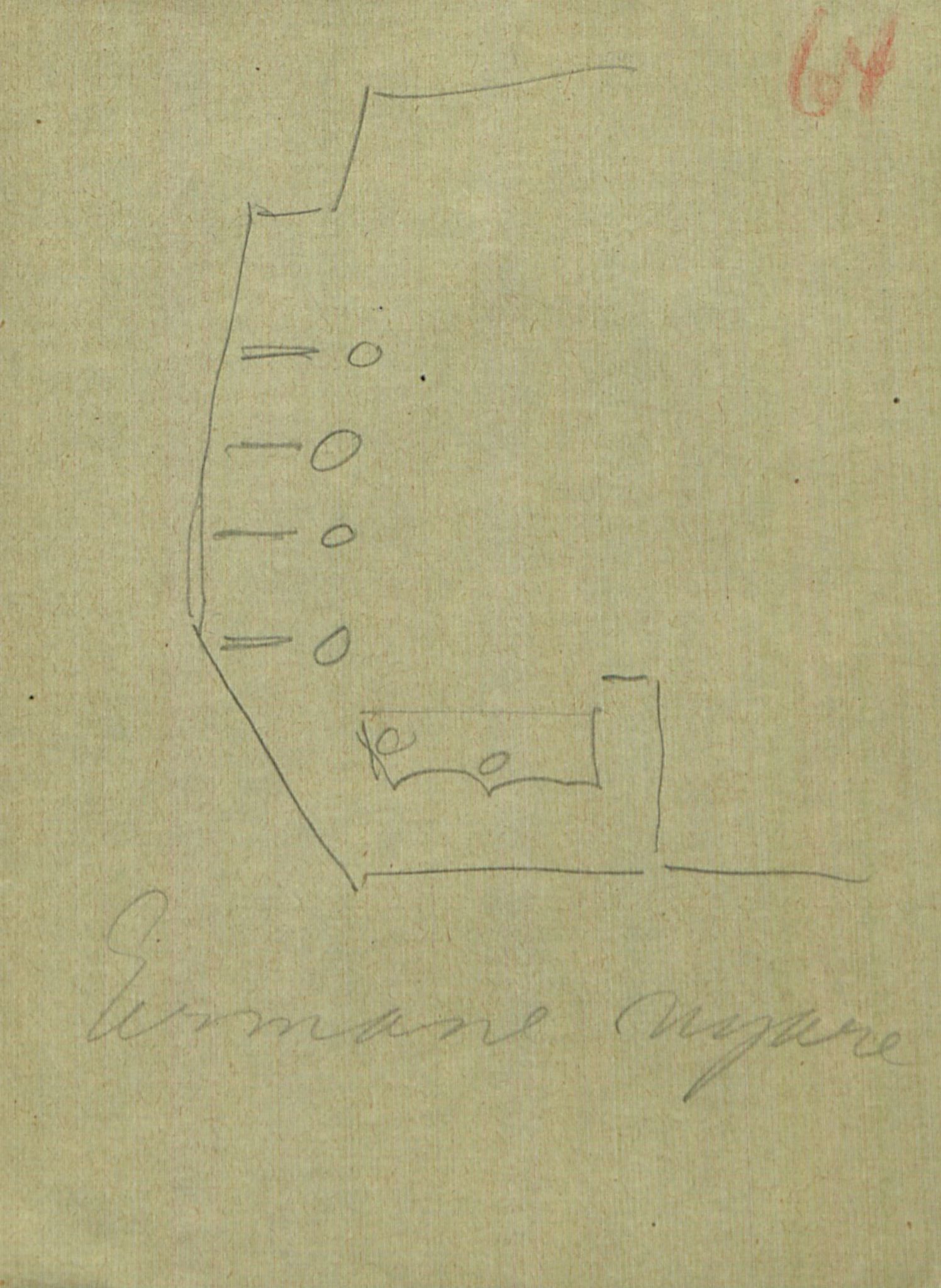 Rikard Berge, TEMU/TGM-A-1003/F/L0016/0021: 529-550 / 549 Brev og lause ark med oppskrifter av Rikard Berge, 1923-1925, p. 64