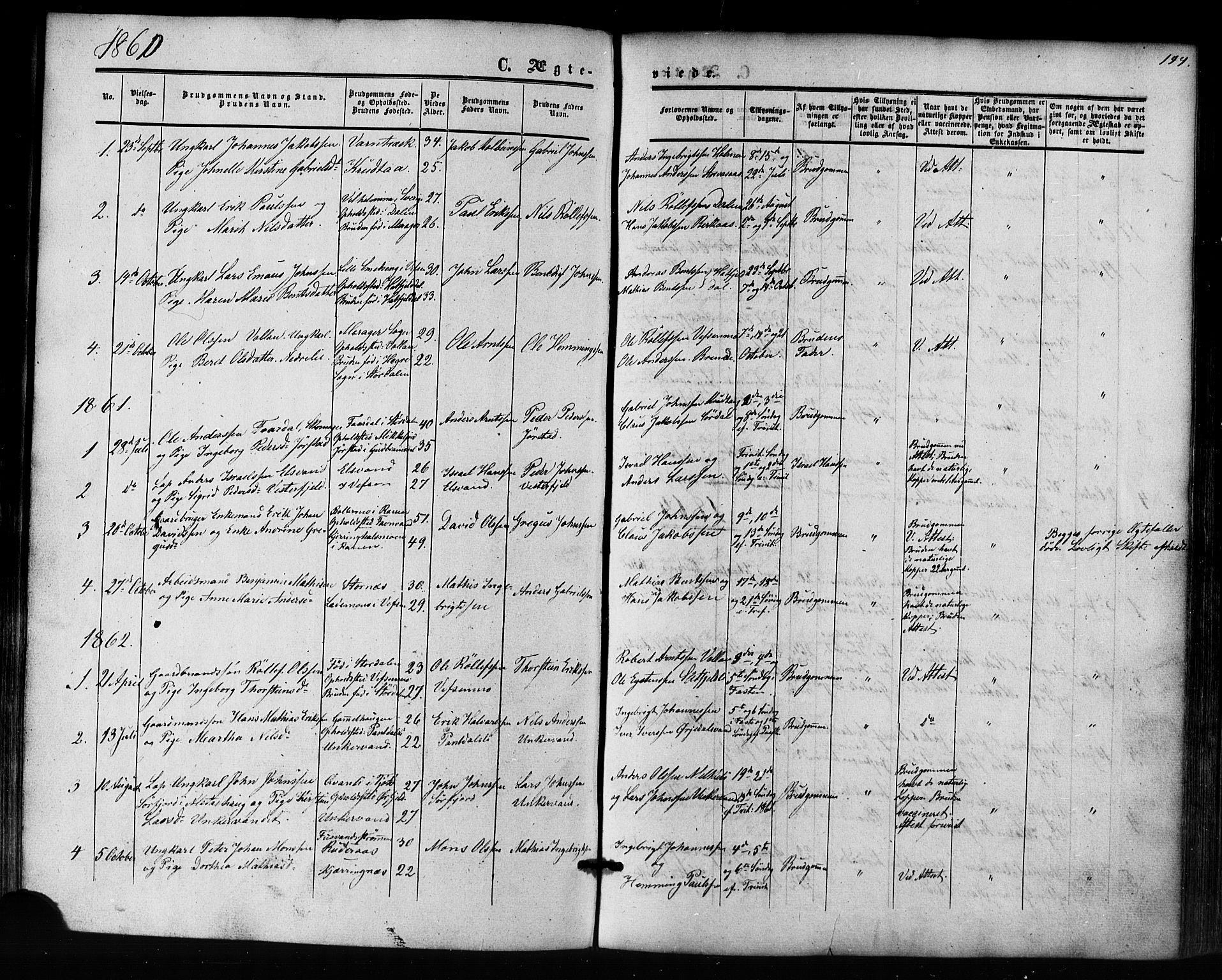 Ministerialprotokoller, klokkerbøker og fødselsregistre - Nordland, SAT/A-1459/823/L0324: Parish register (official) no. 823A01, 1860-1878, p. 144