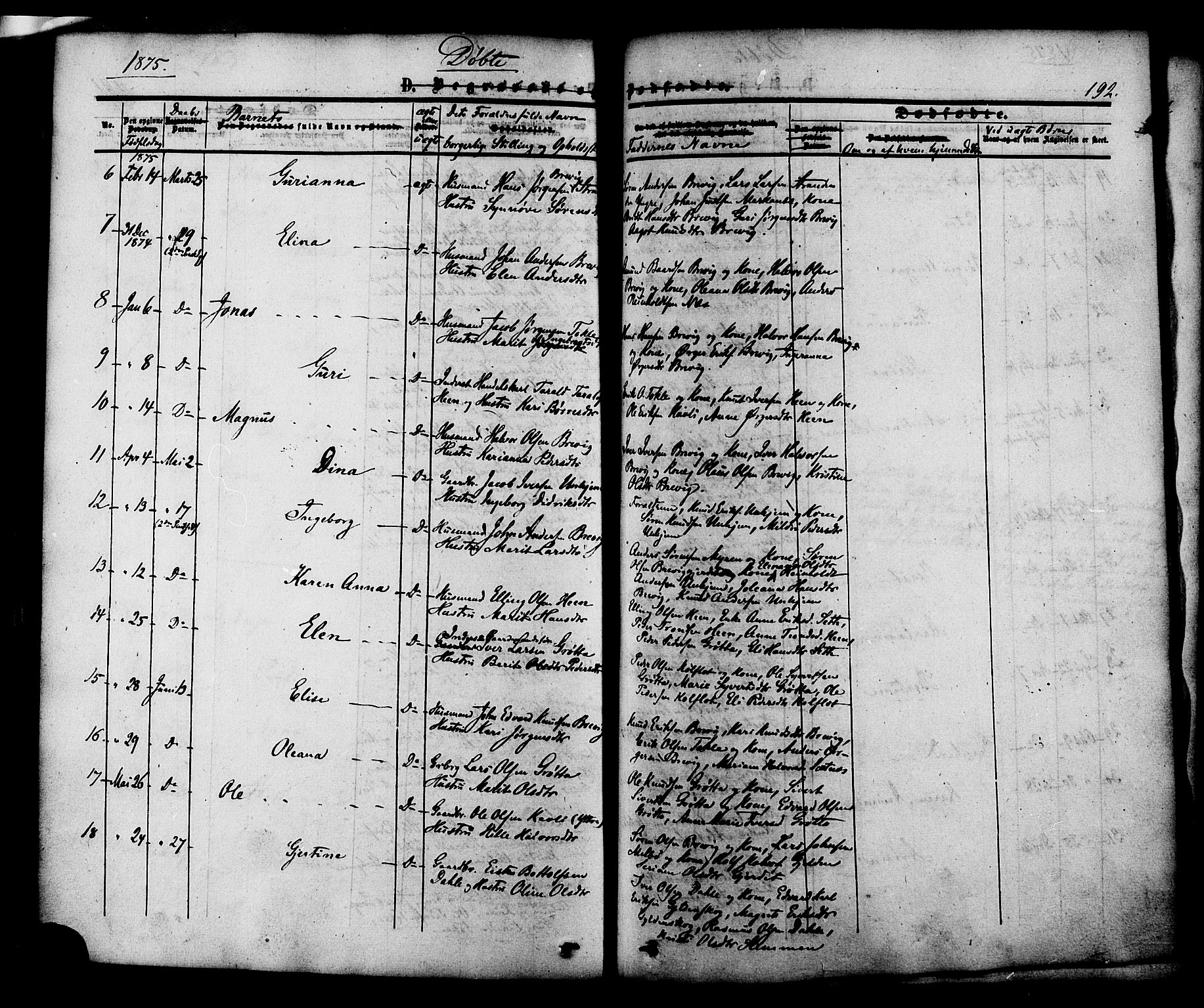 Ministerialprotokoller, klokkerbøker og fødselsregistre - Møre og Romsdal, AV/SAT-A-1454/545/L0586: Parish register (official) no. 545A02, 1854-1877, p. 192